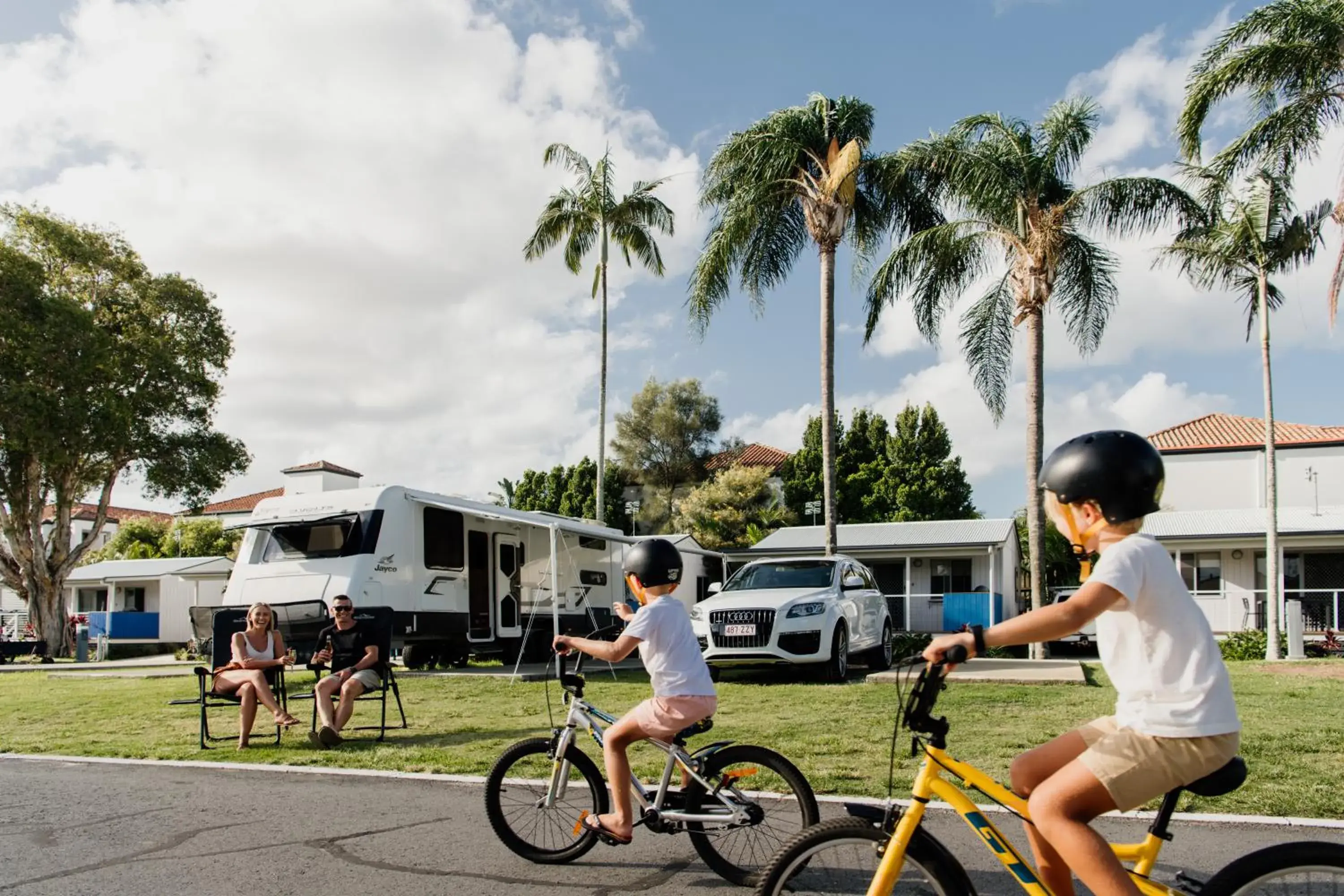 Premium Powered Site with Shared Bathroom - Bring Your Own Caravan or Tent in Nobby Beach Holiday Village Premium Powered Site with Shared Bathroom - Bring Your Own Caravan or Tent in Nobby Beach Holiday Village