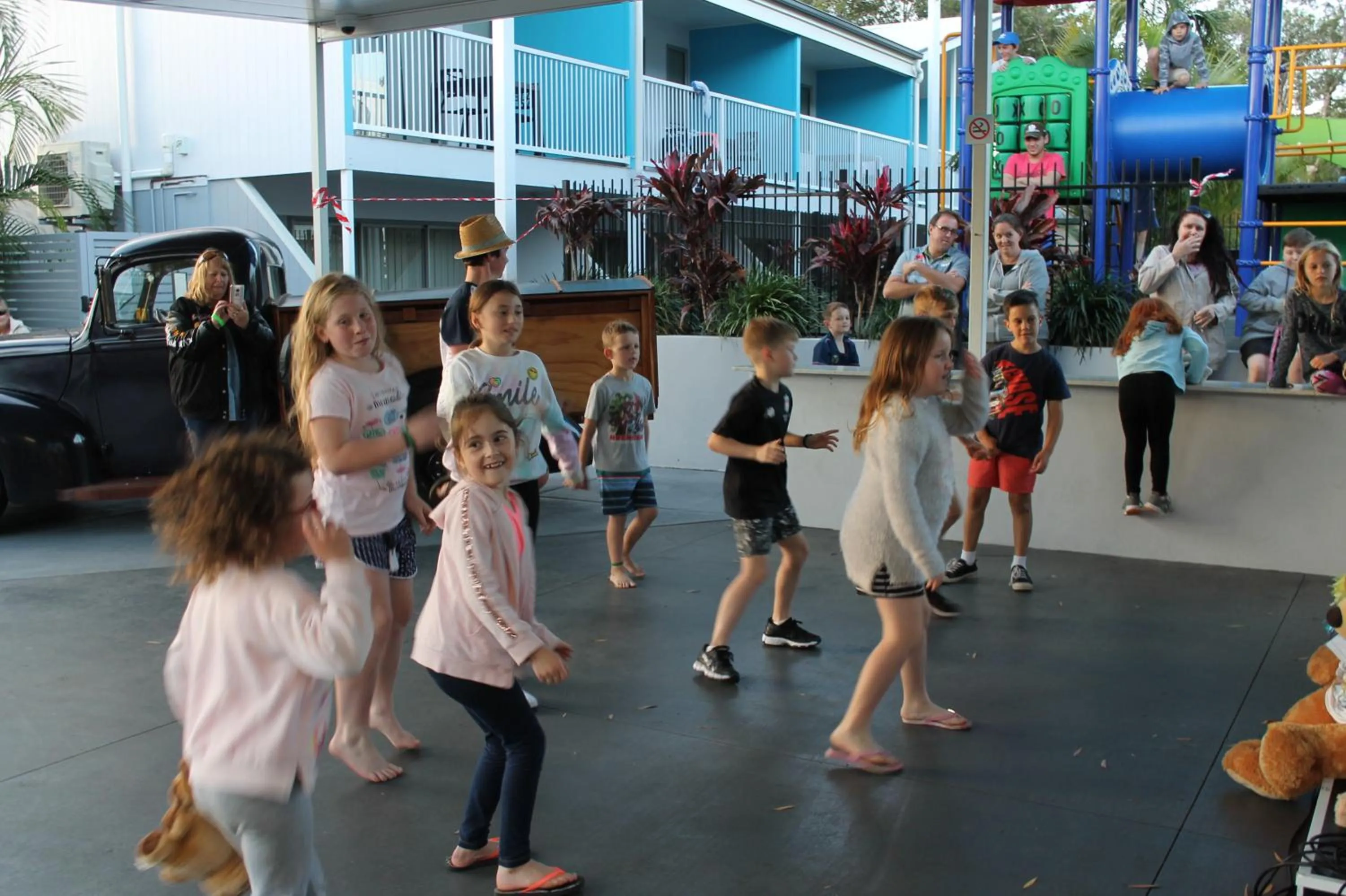 Property building in Nobby Beach Holiday Village