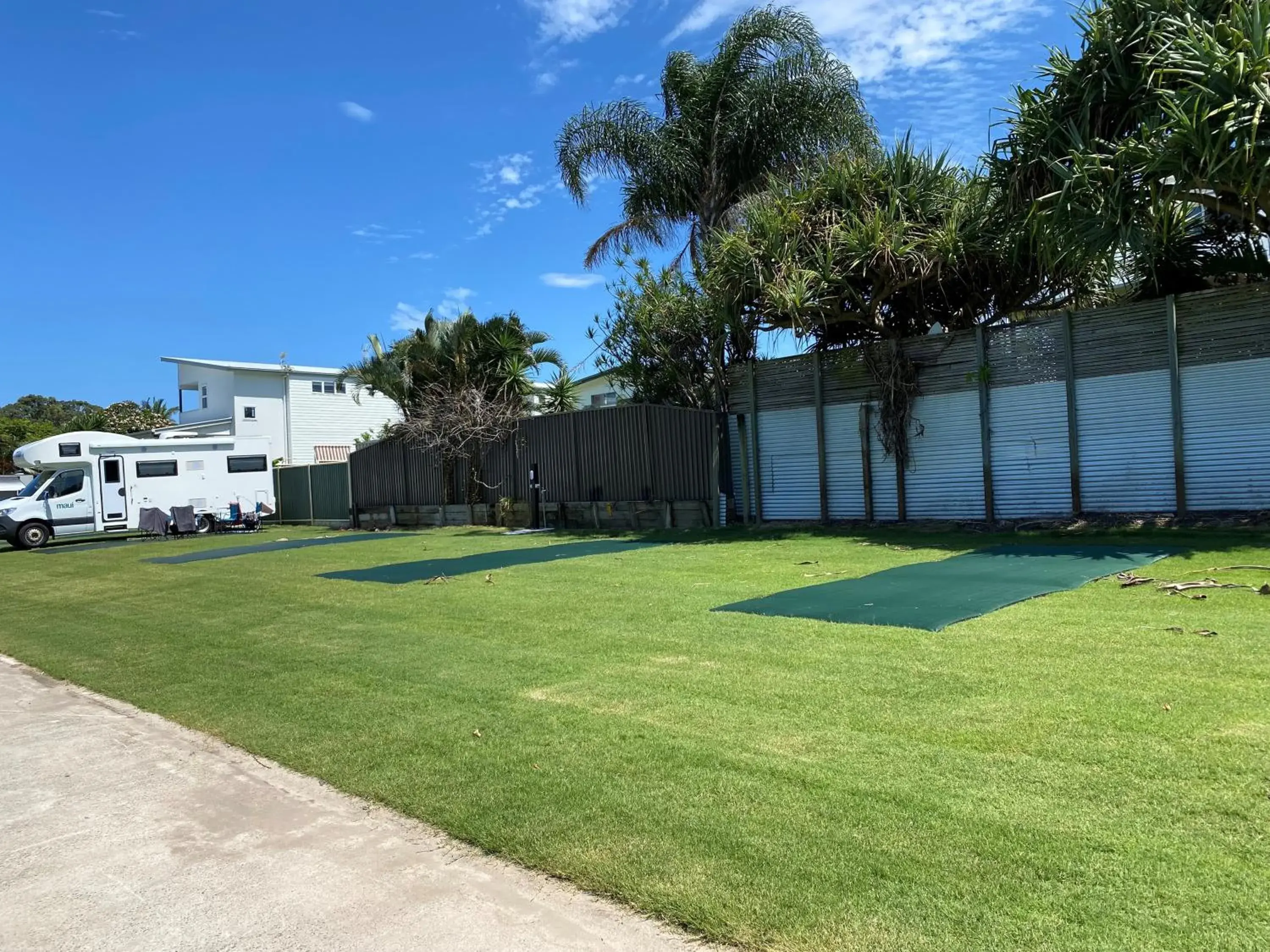 Garden Premium Powered Sites with Shared Bathroom - Bring Your Own Caravan or Tent in Nobby Beach Holiday Village Garden Premium Powered Sites with Shared Bathroom - Bring Your Own Caravan or Tent in Nobby Beach Holiday Village