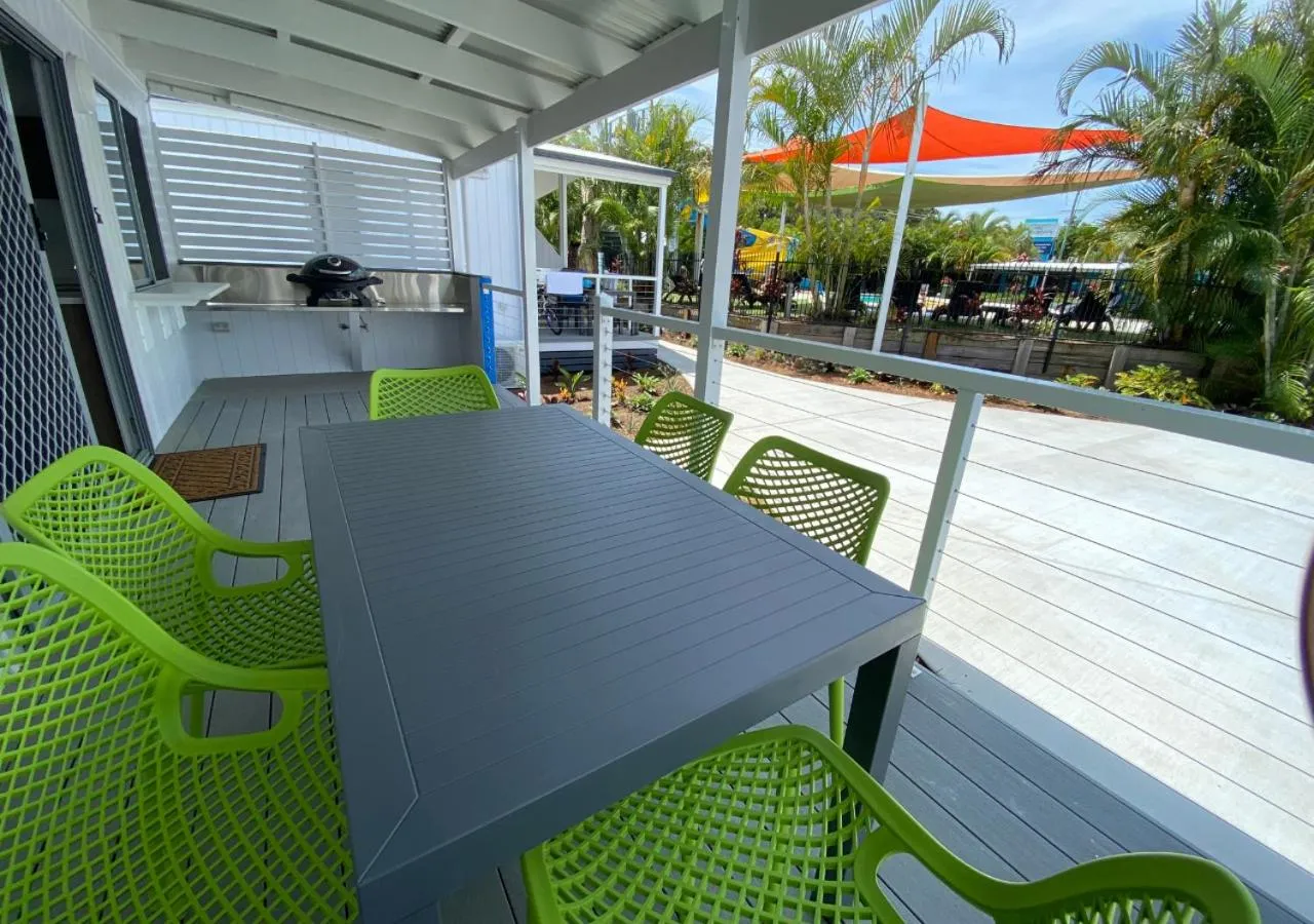 BBQ facilities in Nobby Beach Holiday Village