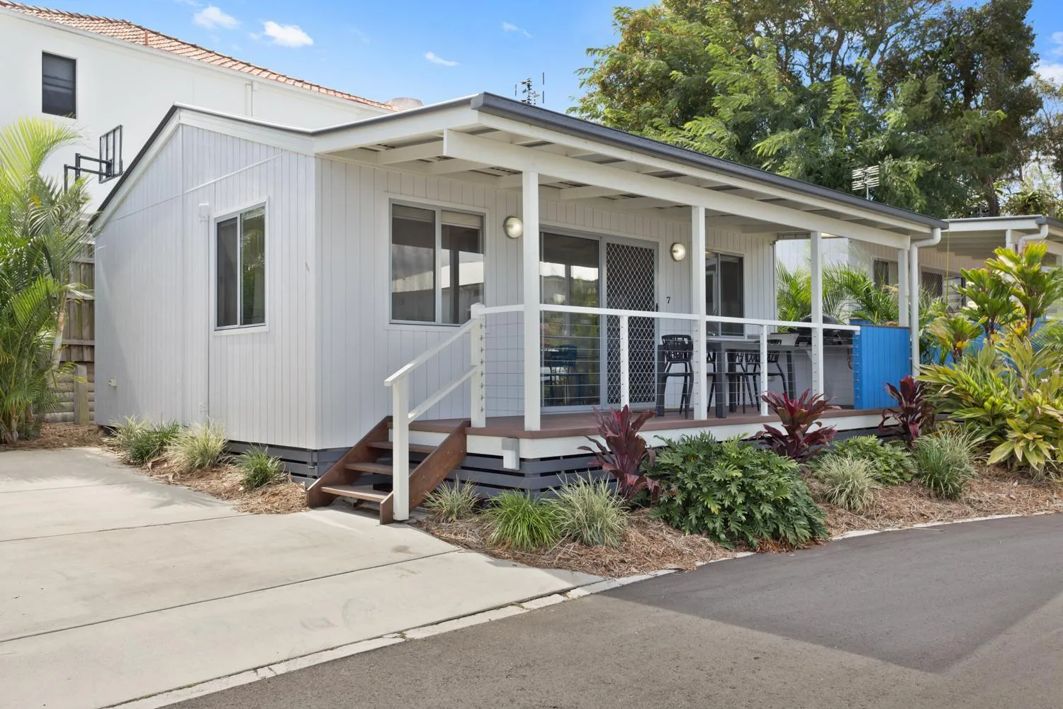 Property building in Nobby Beach Holiday Village