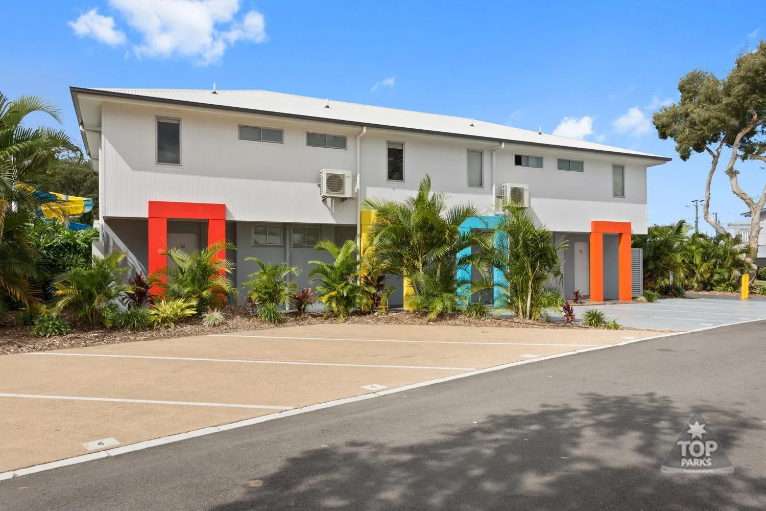 Facade/entrance in Nobby Beach Holiday Village