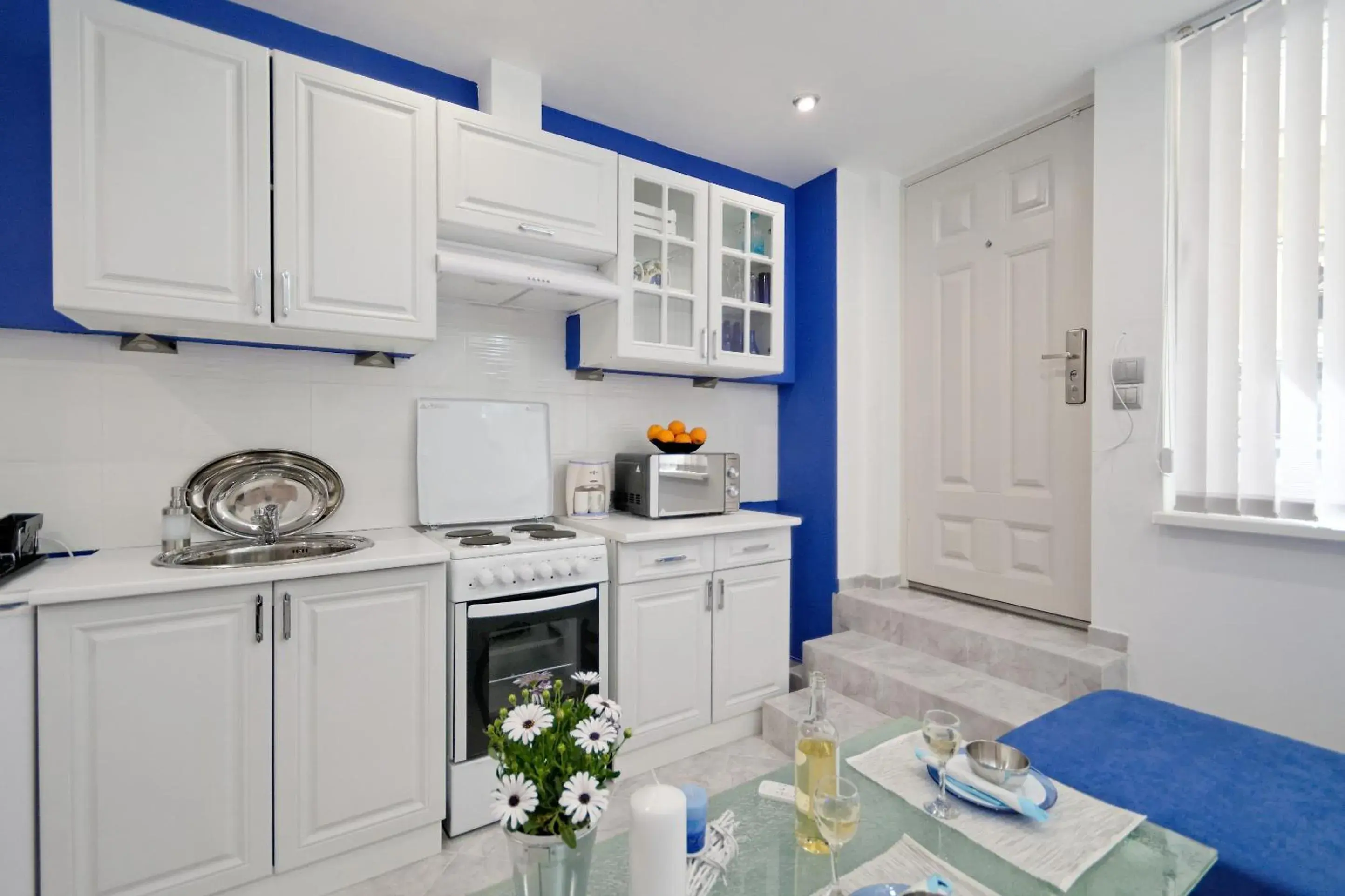 Property building in Santorini Style in Athens, Greece Property building in Santorini Style in Athens, Greece