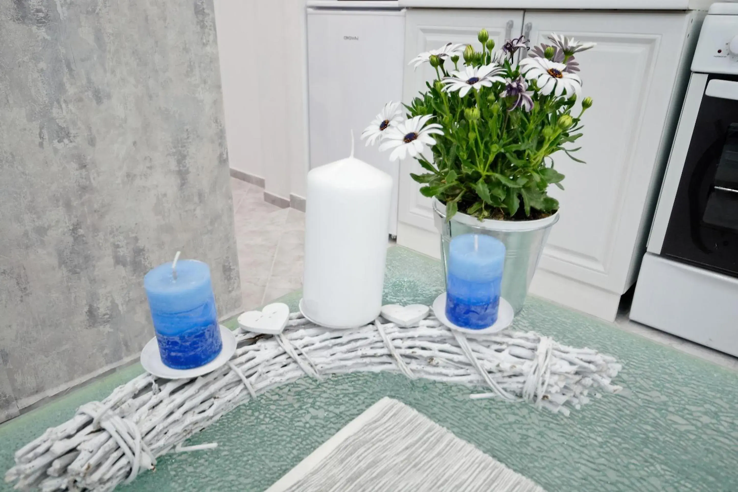 Property building in Santorini Style in Athens, Greece Property building in Santorini Style in Athens, Greece