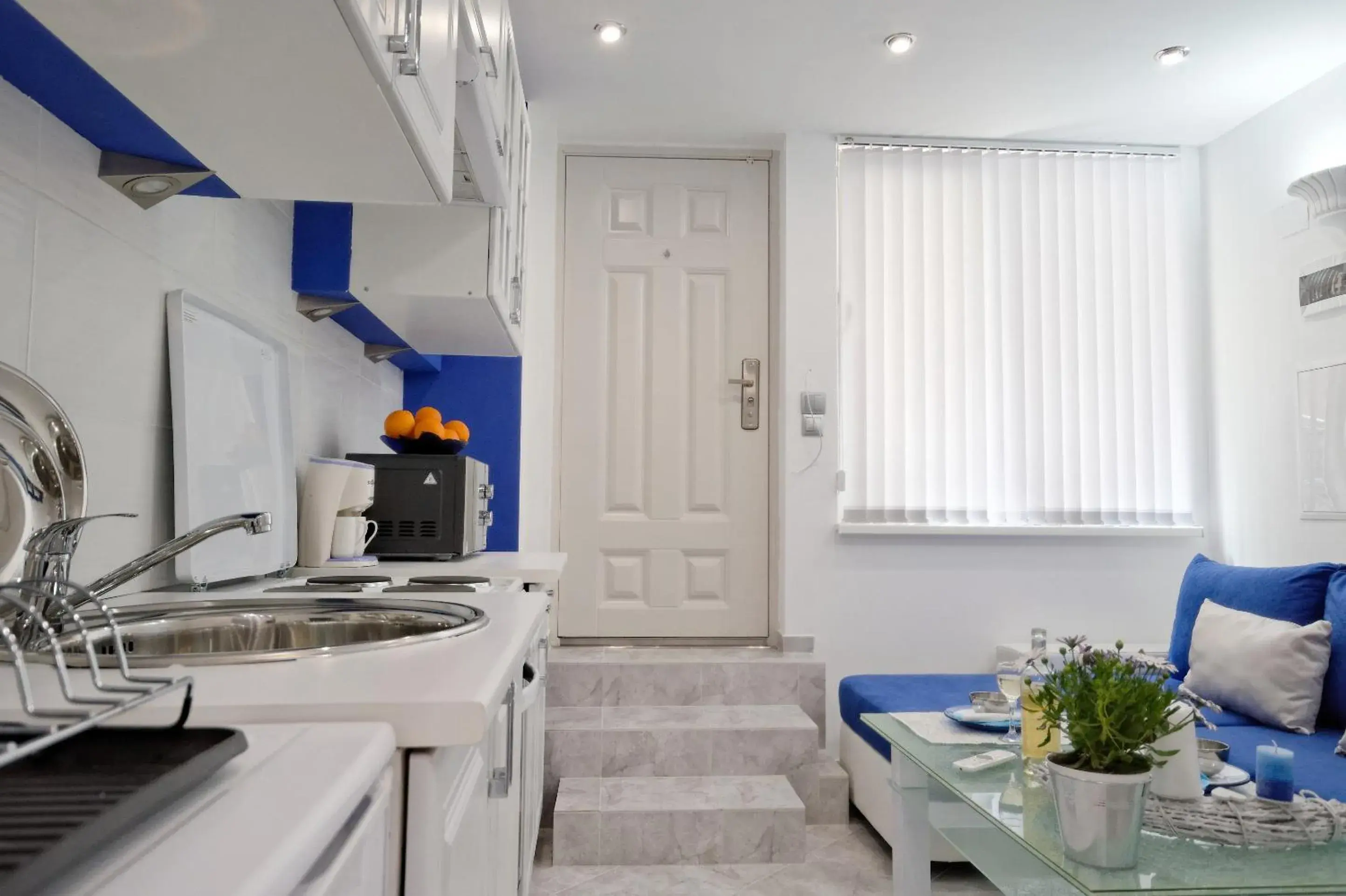 Property building in Santorini Style in Athens, Greece Property building in Santorini Style in Athens, Greece