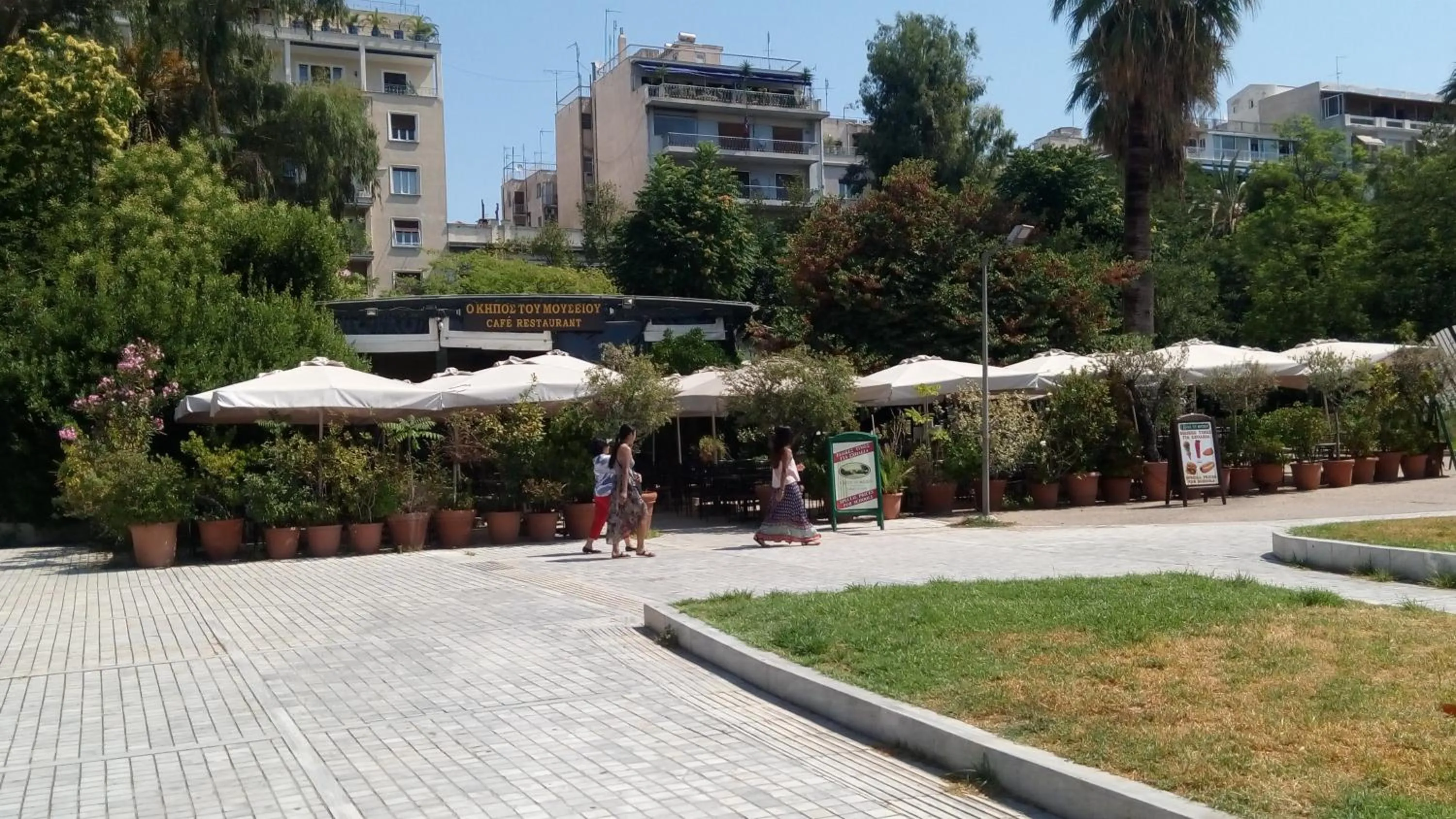 Spring in Santorini Style in Athens, Greece