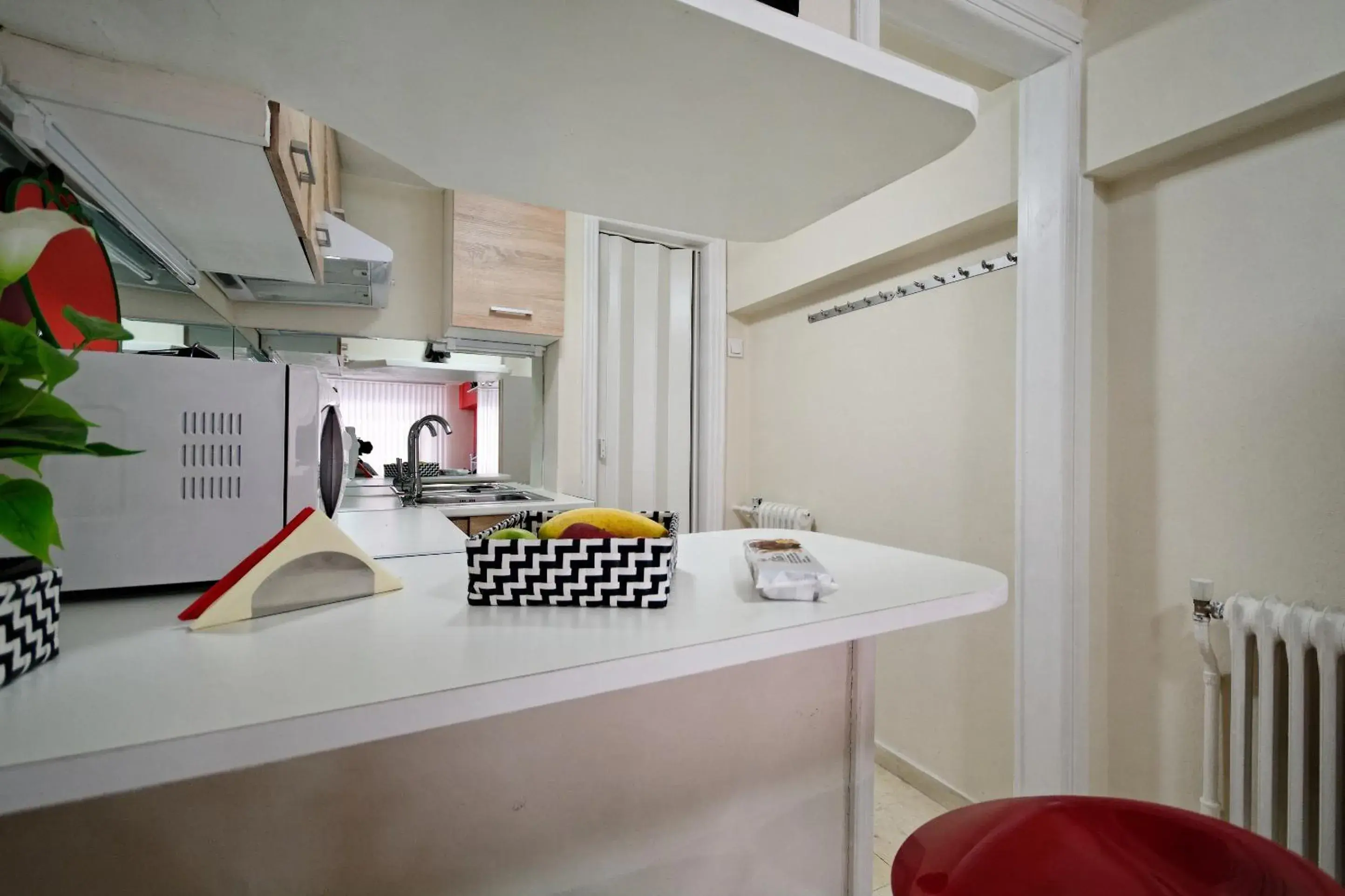 Food and drinks in Santorini Style in Athens, Greece Food and drinks in Santorini Style in Athens, Greece