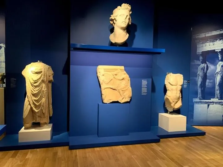 Nearby landmark in Santorini Style in Athens, Greece