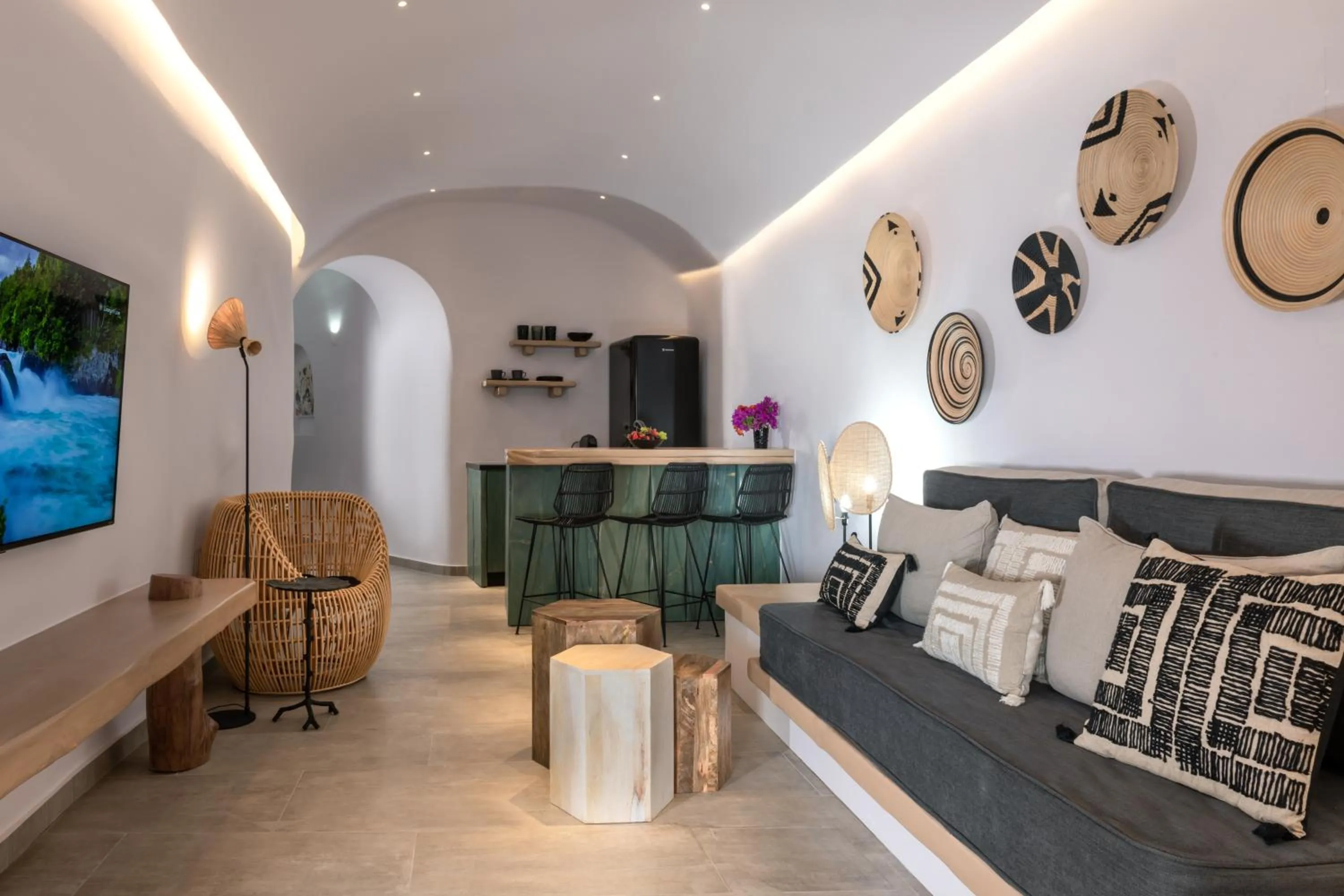 Decorative detail in Athermi Suites - Adults Only