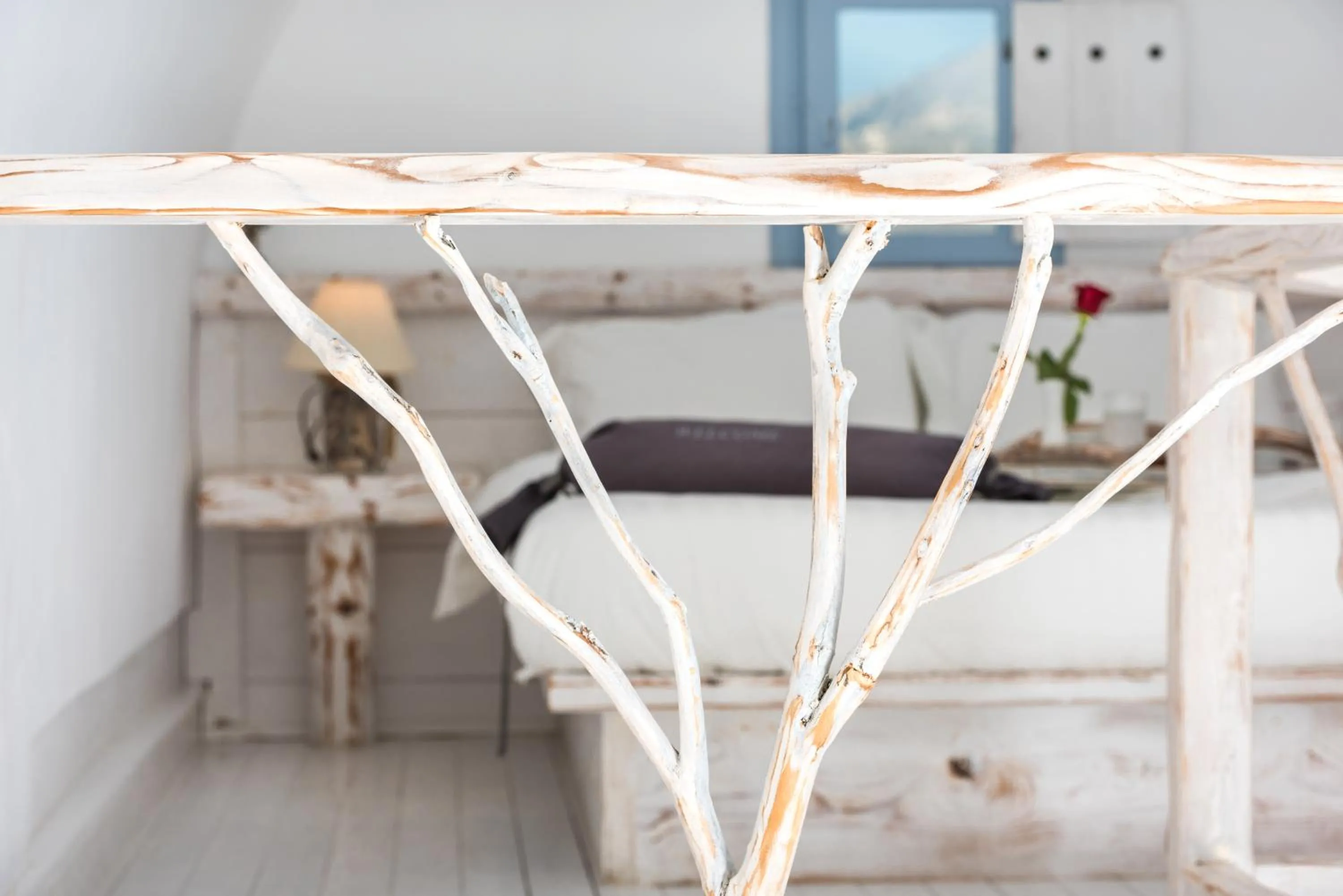 Bedroom, Bed in Athermi Suites - Adults Only