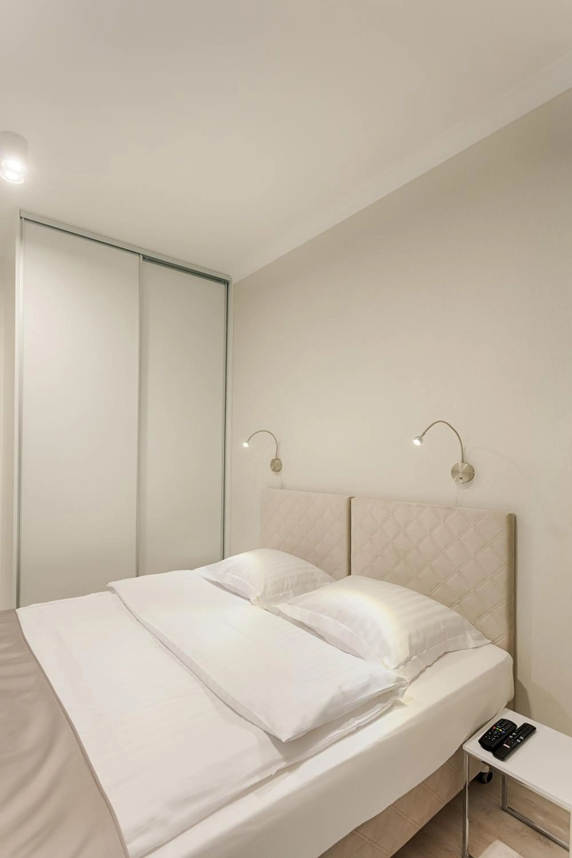 Bedroom, Bed in Mennica Central Apartments