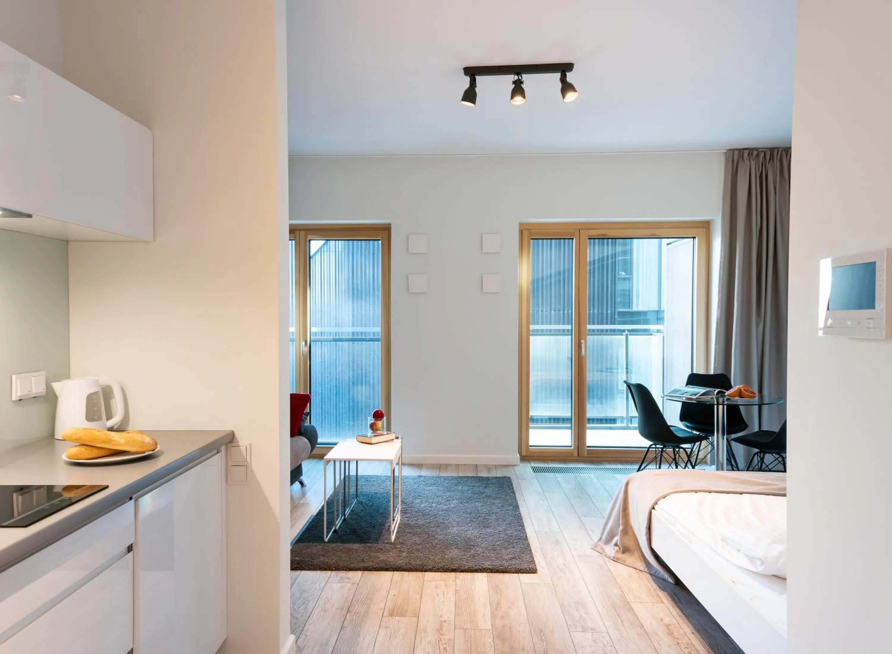 Bedroom, Bed in Mennica Central Apartments