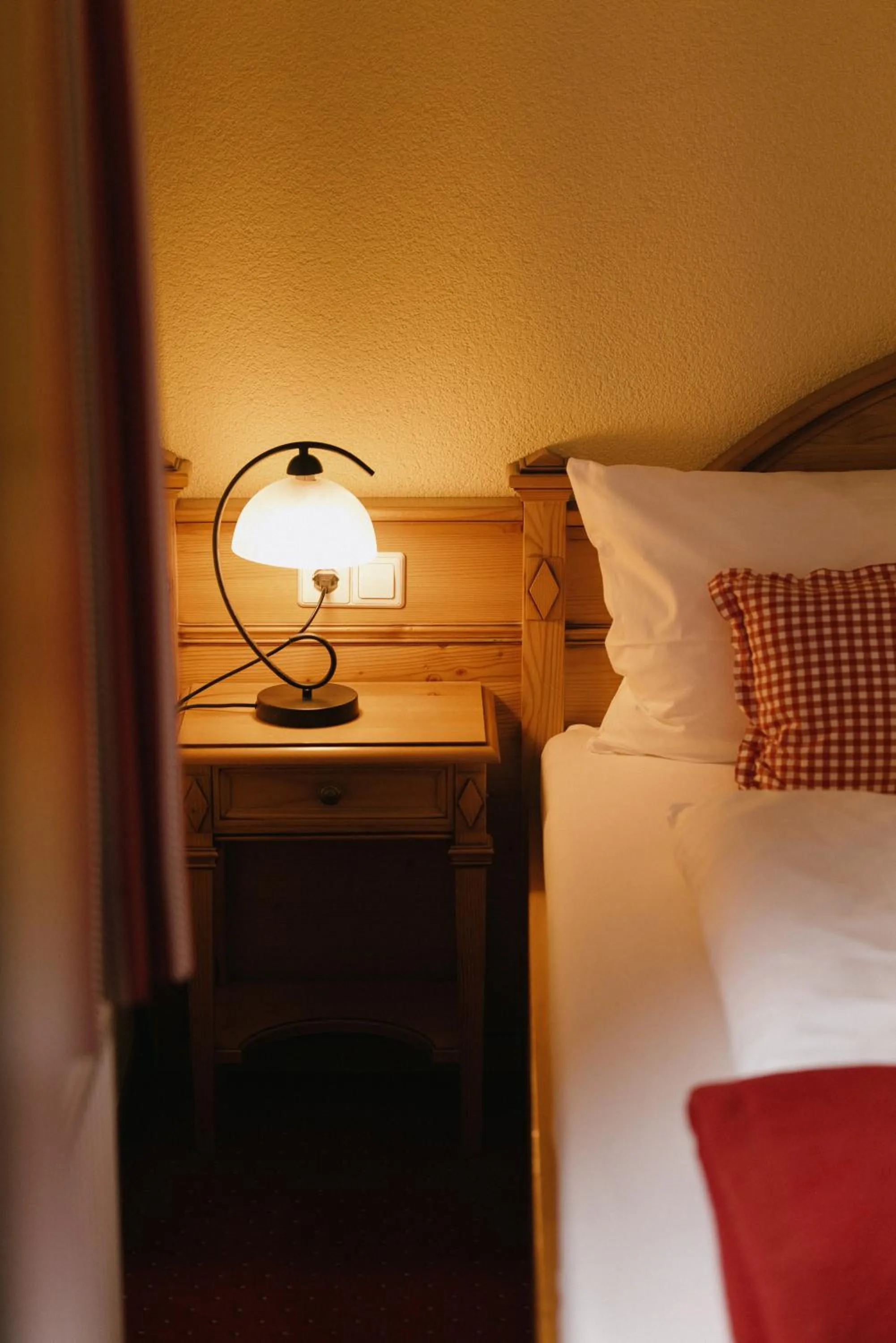 Photo of the whole room, Bed in Berghotel Wiedener Eck