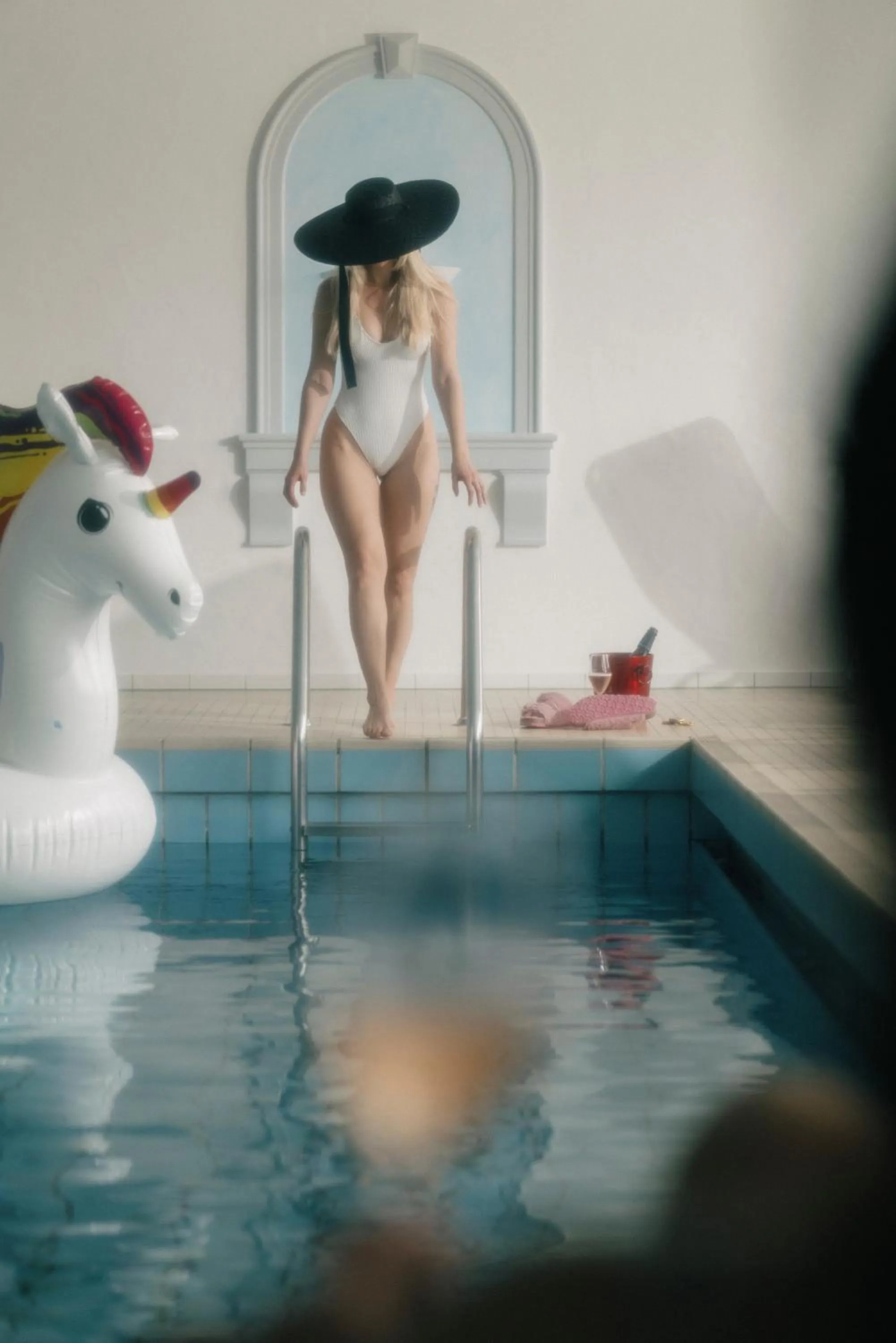 Swimming pool in Berghotel Wiedener Eck