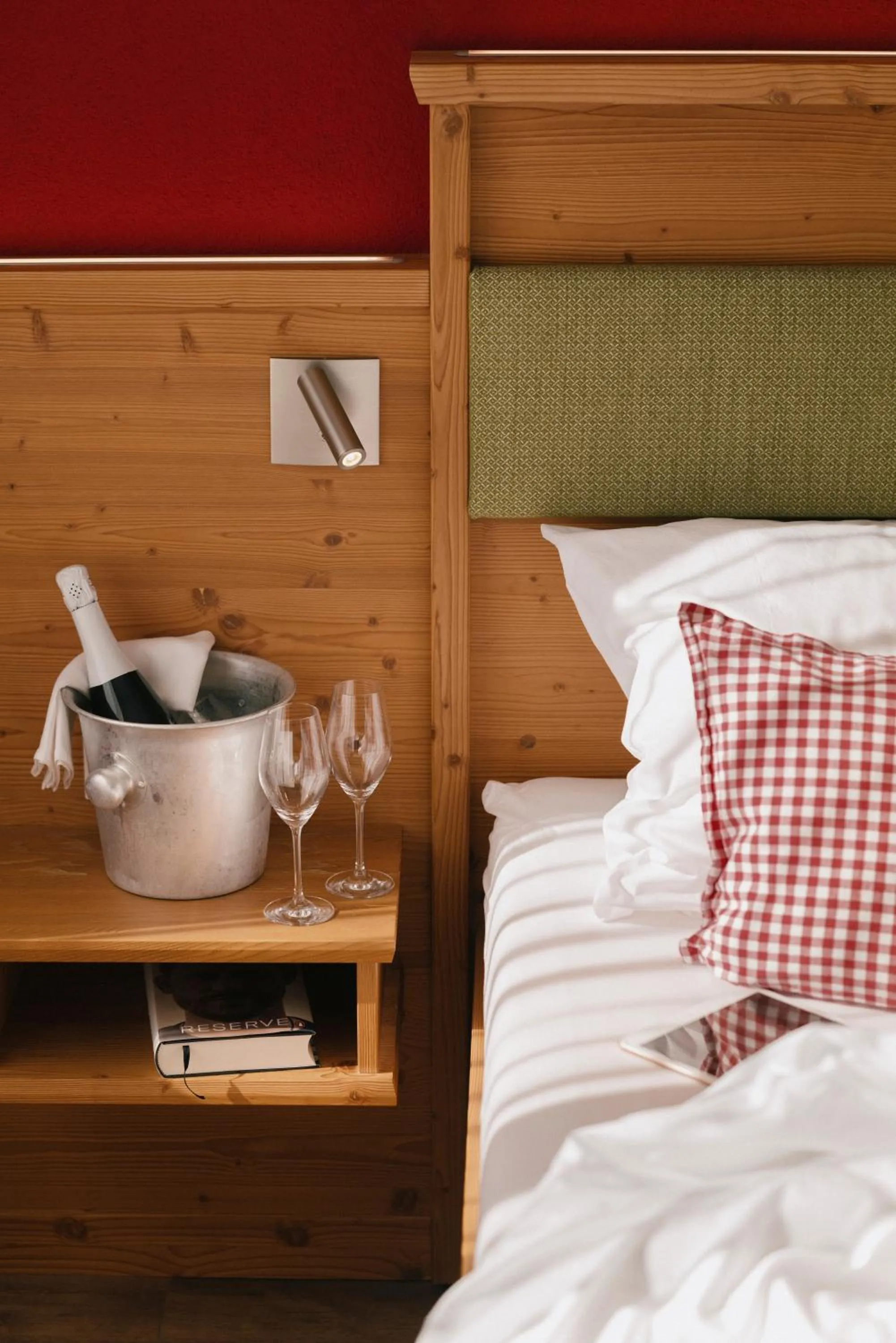 Bed in Berghotel Wiedener Eck