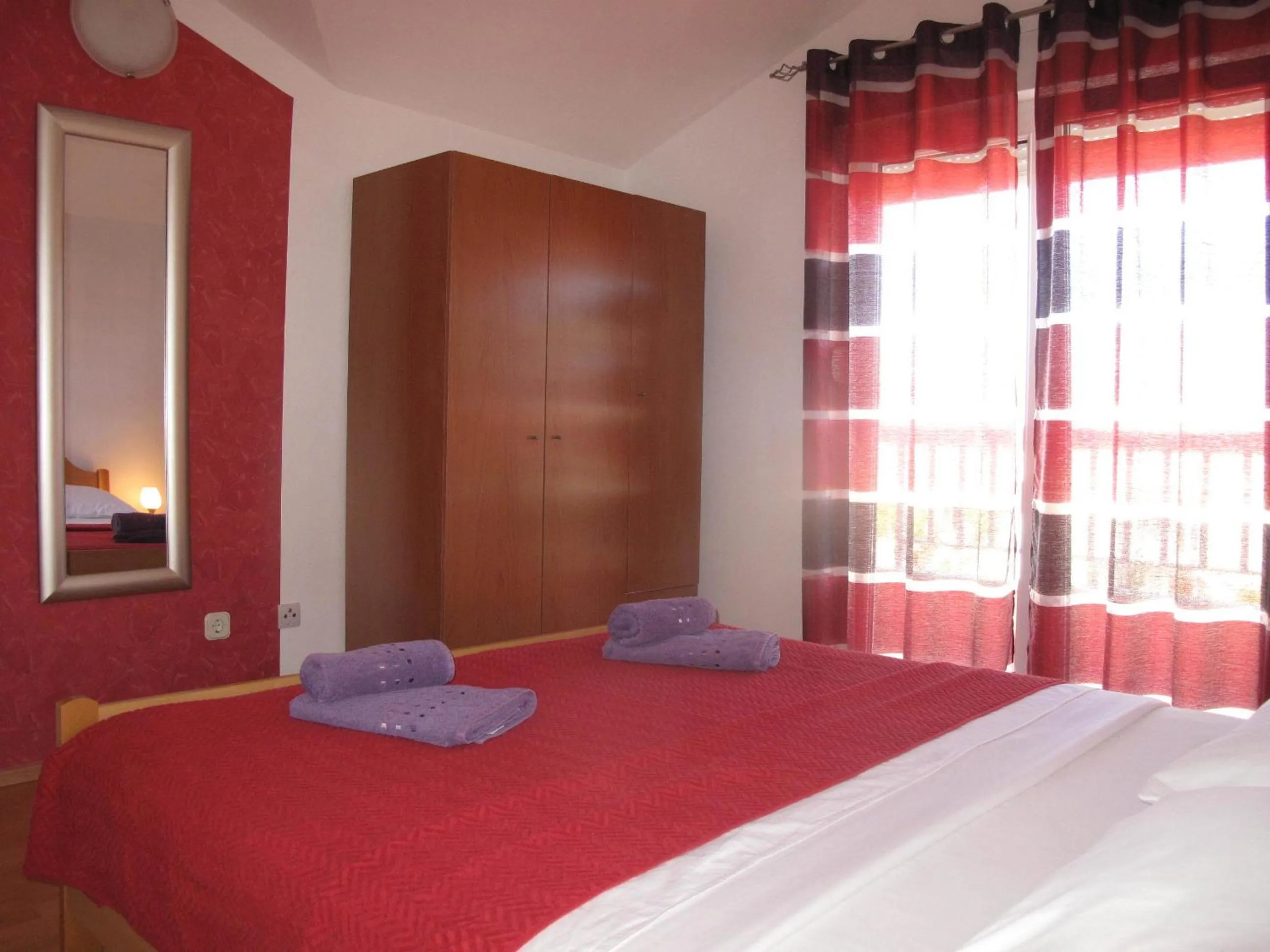 Bedroom, Bed in Apartments Mia