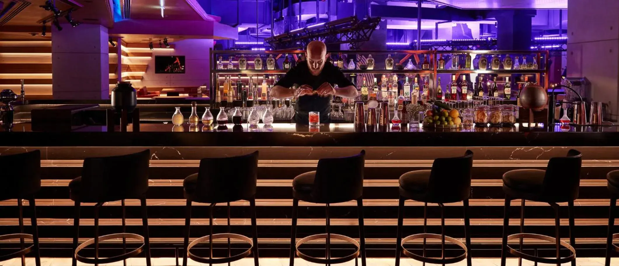 Lounge or bar in Mandarin Oriental Jumeira, Dubai Lounge or bar in Mandarin Oriental Jumeira, Dubai