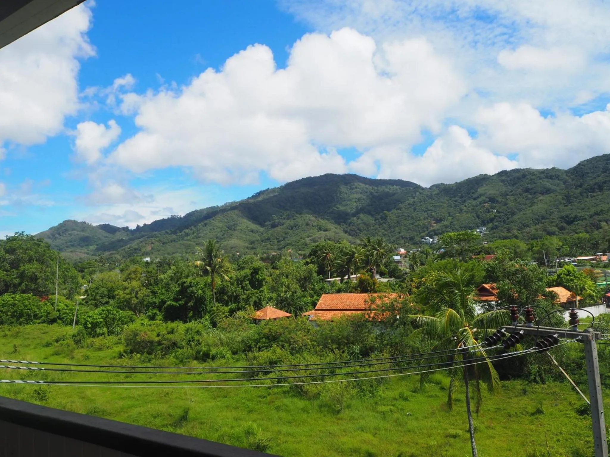 Natural landscape in Baan Rosa Bangtao Beach