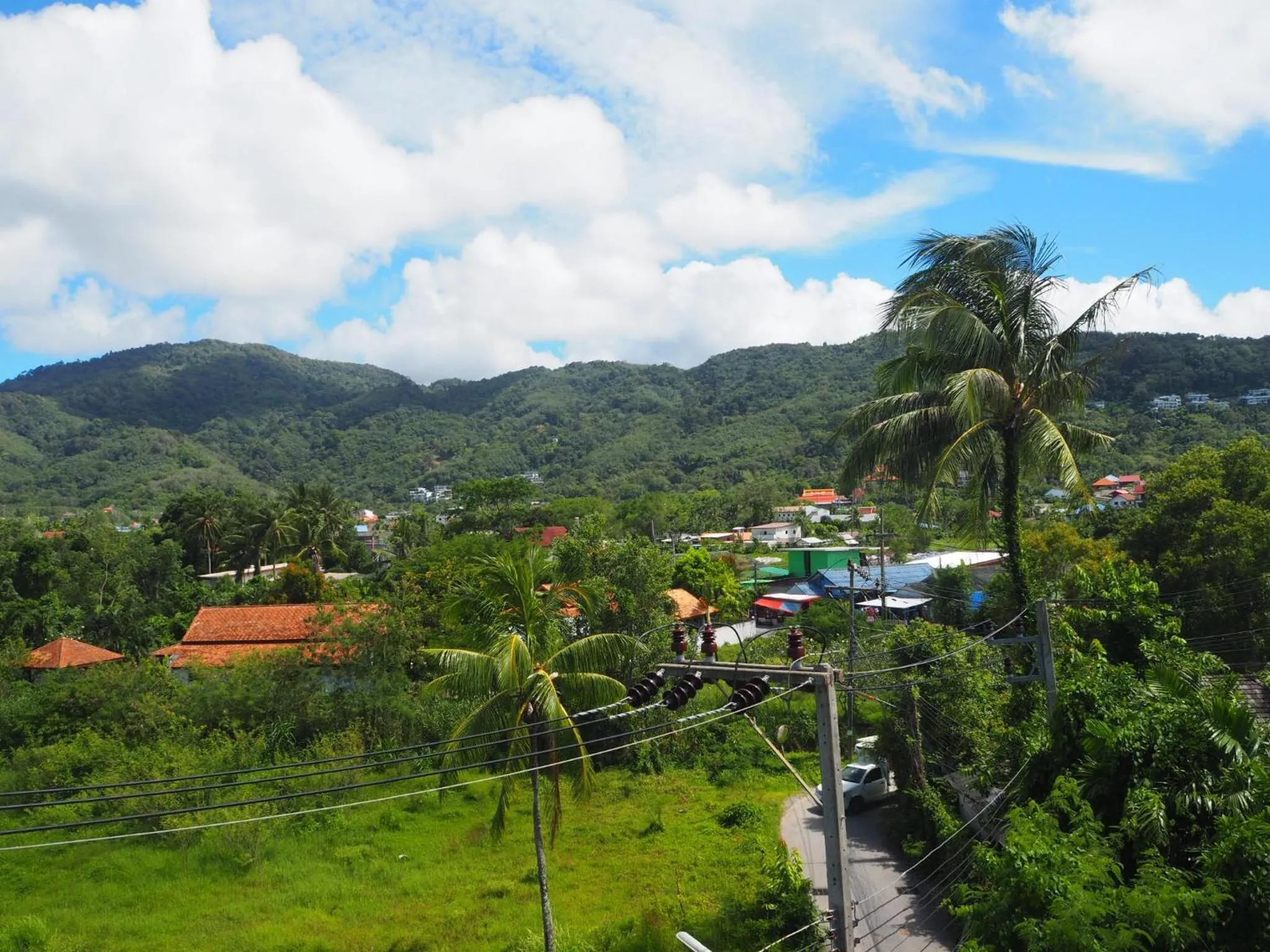 Natural landscape in Baan Rosa Bangtao Beach