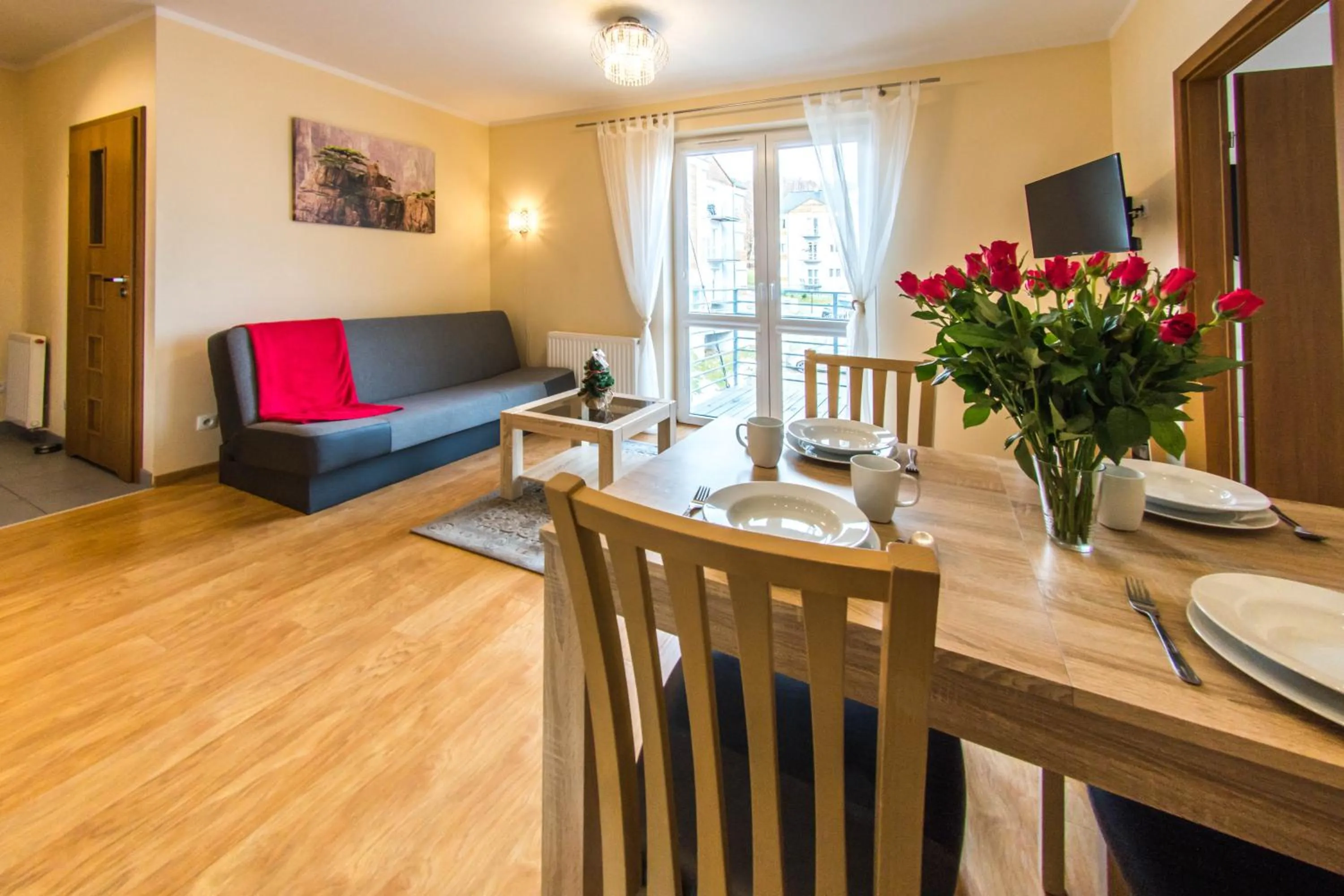 TV and multimedia in Apartamenty Izerskie - ul. Cicha 13D-E