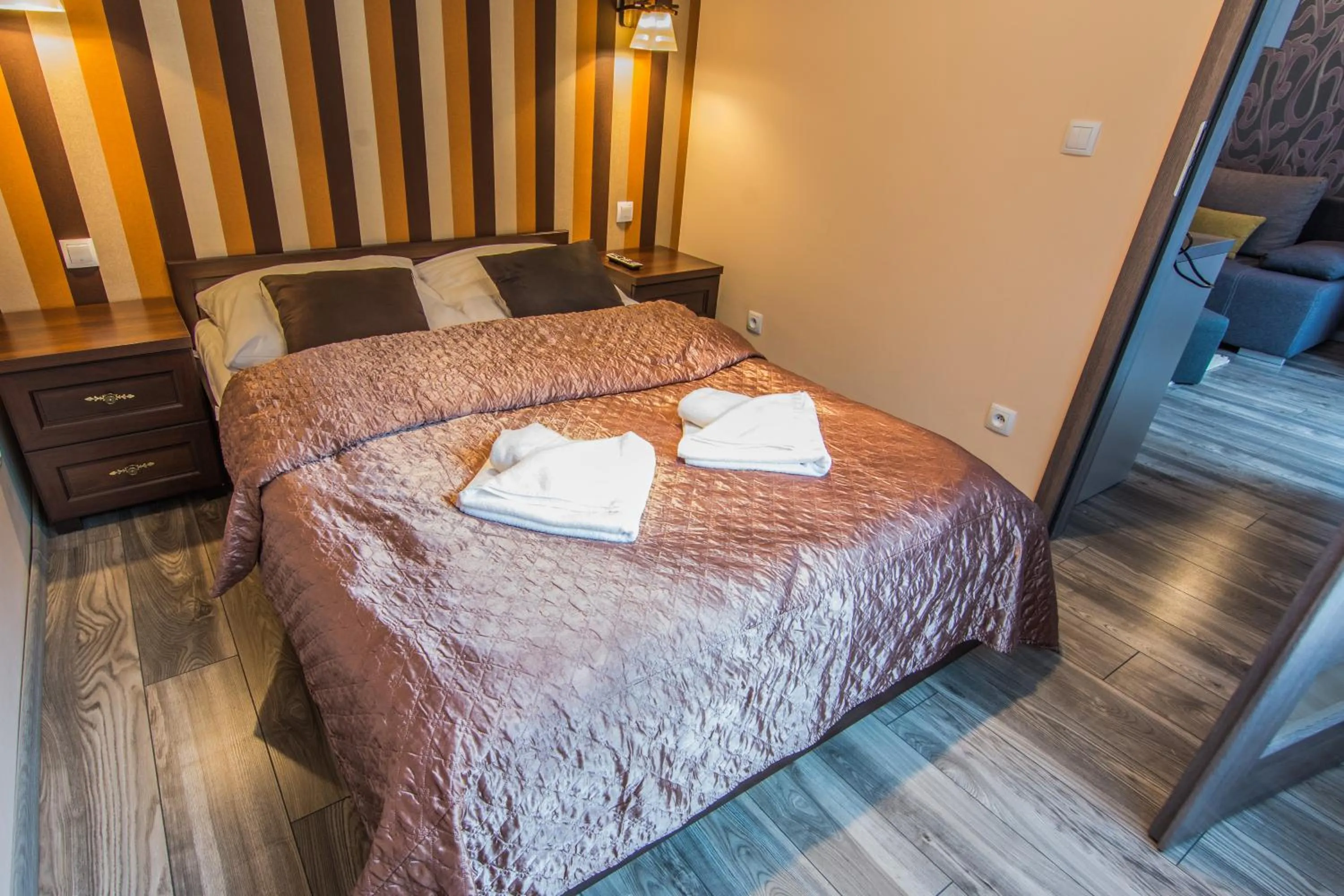 Bed in Apartamenty Izerskie - ul. Cicha 13D-E