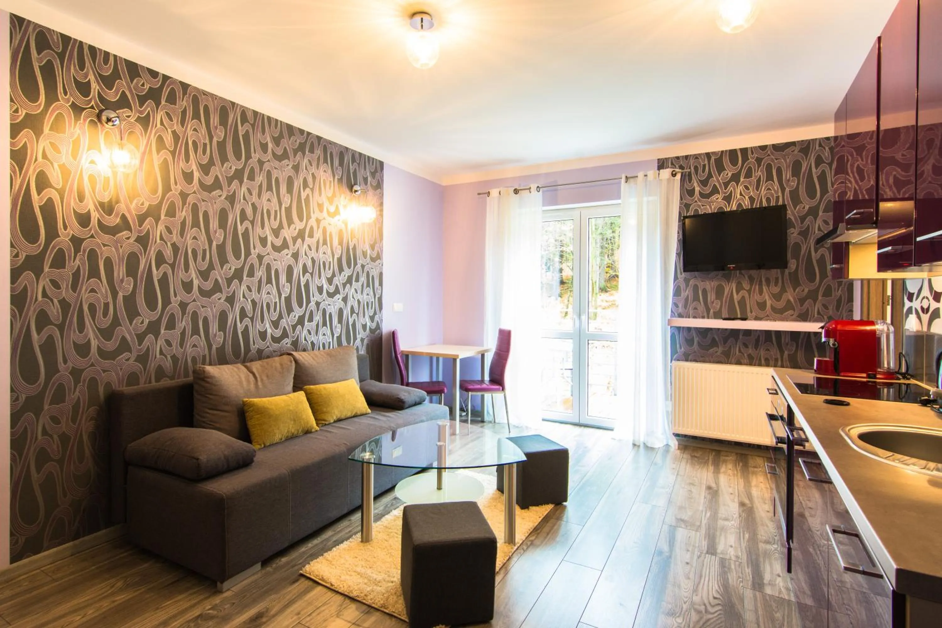 TV and multimedia in Apartamenty Izerskie - ul. Cicha 13D-E