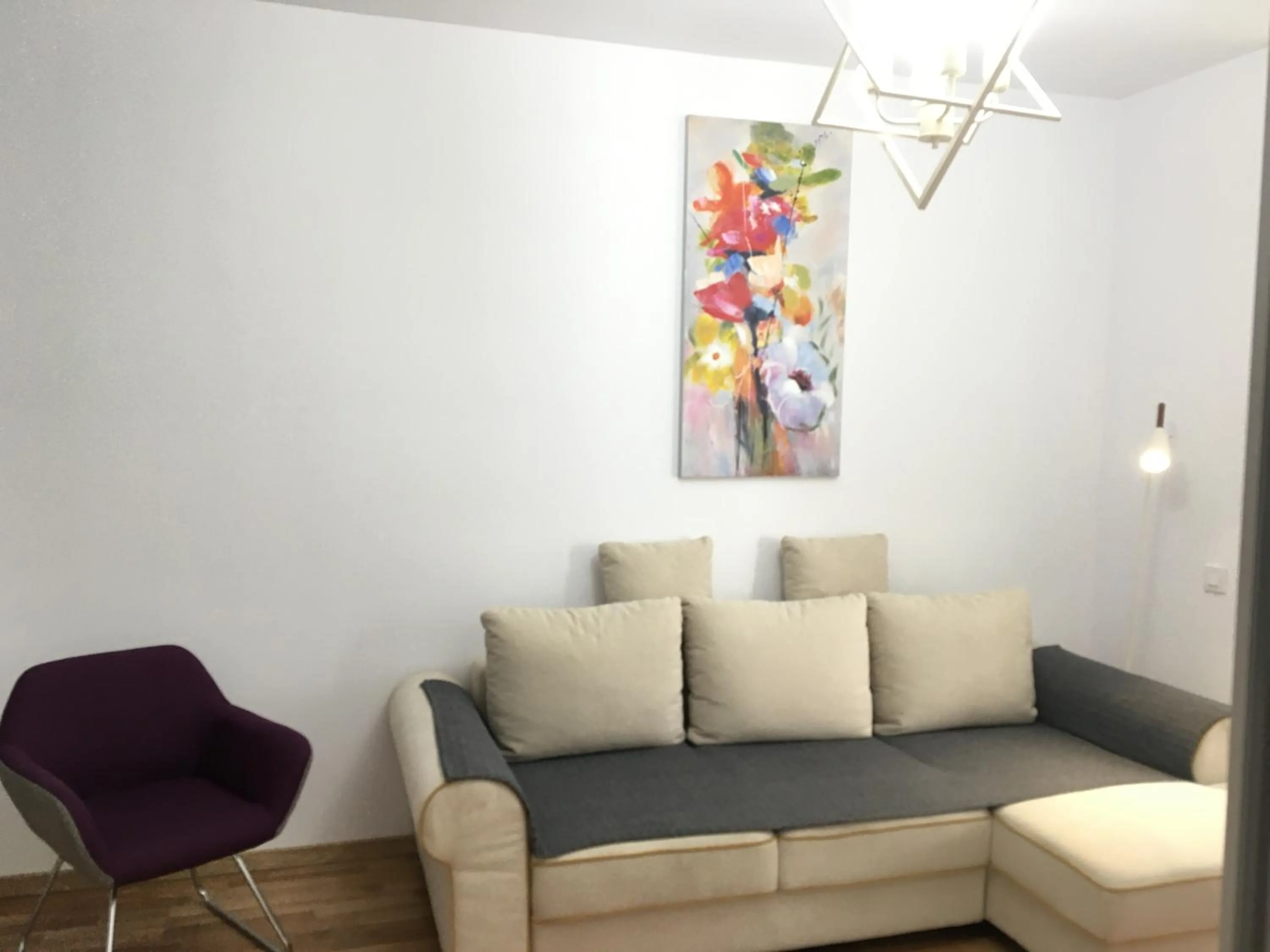 Seating area in Top Level Residence