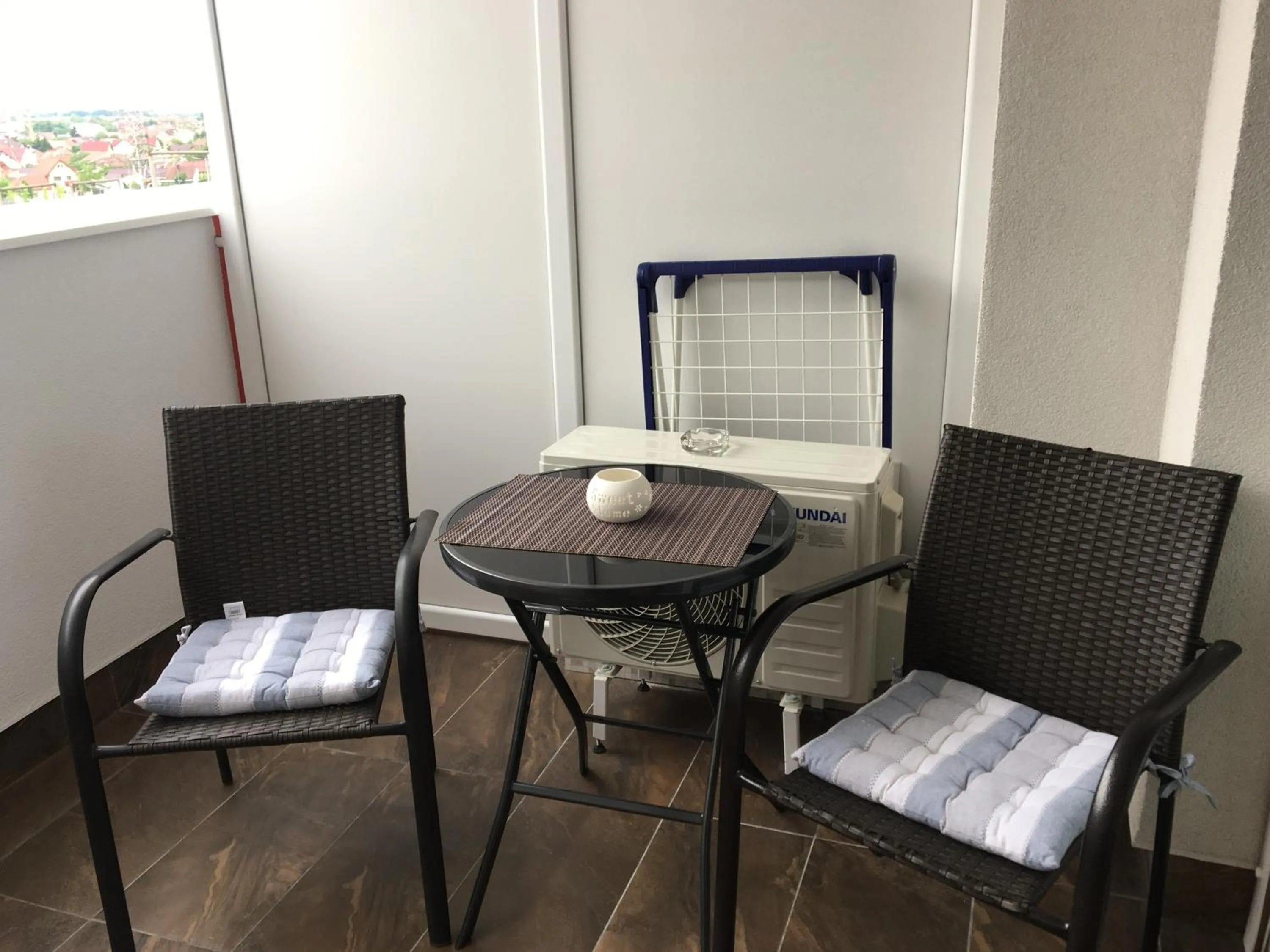 Balcony/Terrace in Top Level Residence