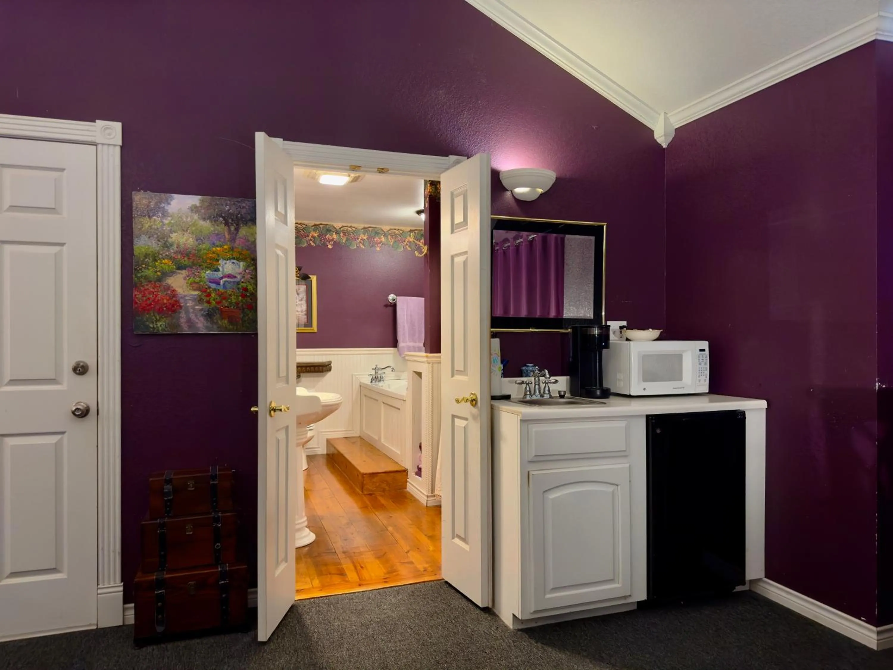 Property building in Bed and Breakfast on White Rock Creek