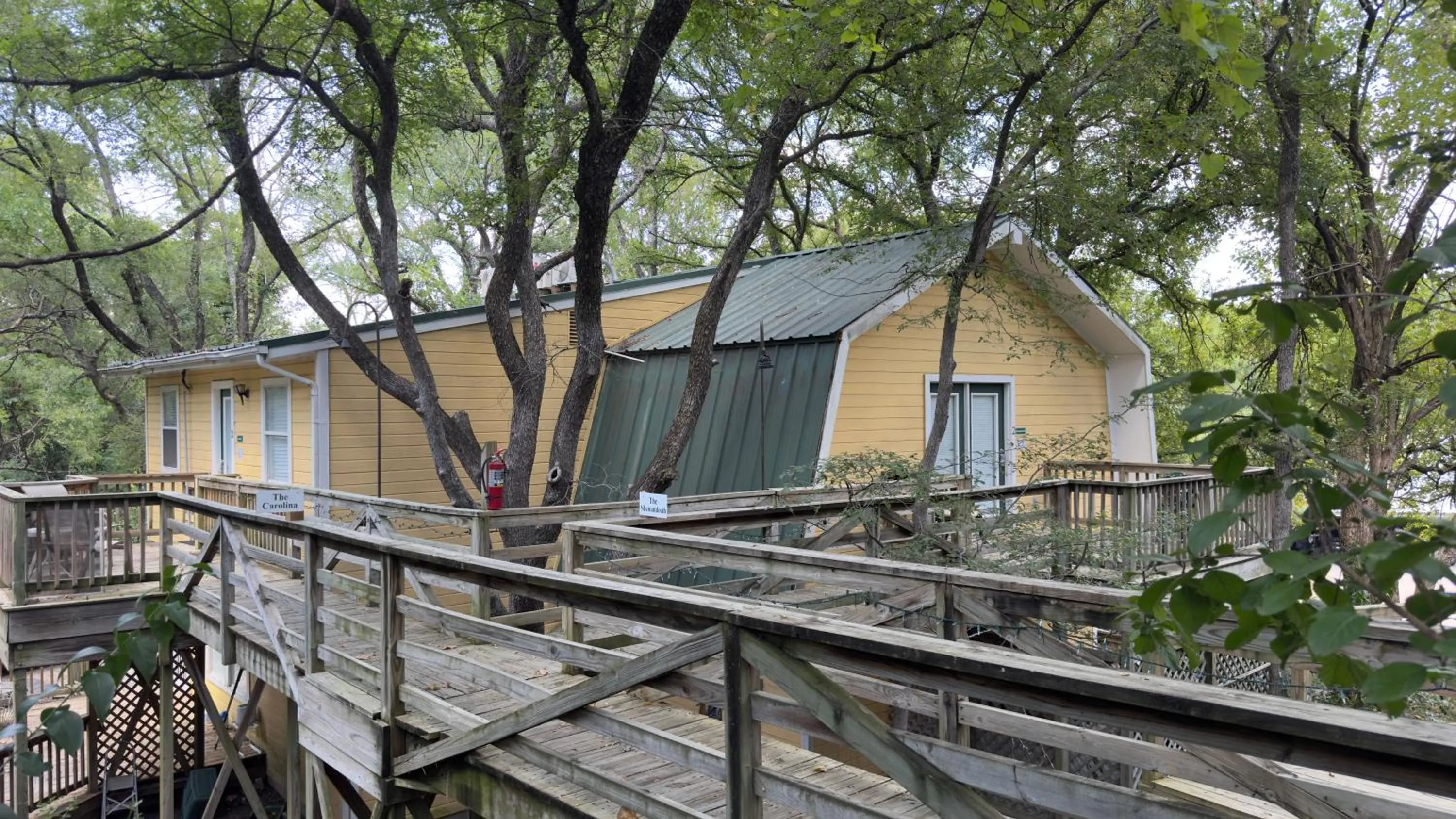 Property building in Bed and Breakfast on White Rock Creek