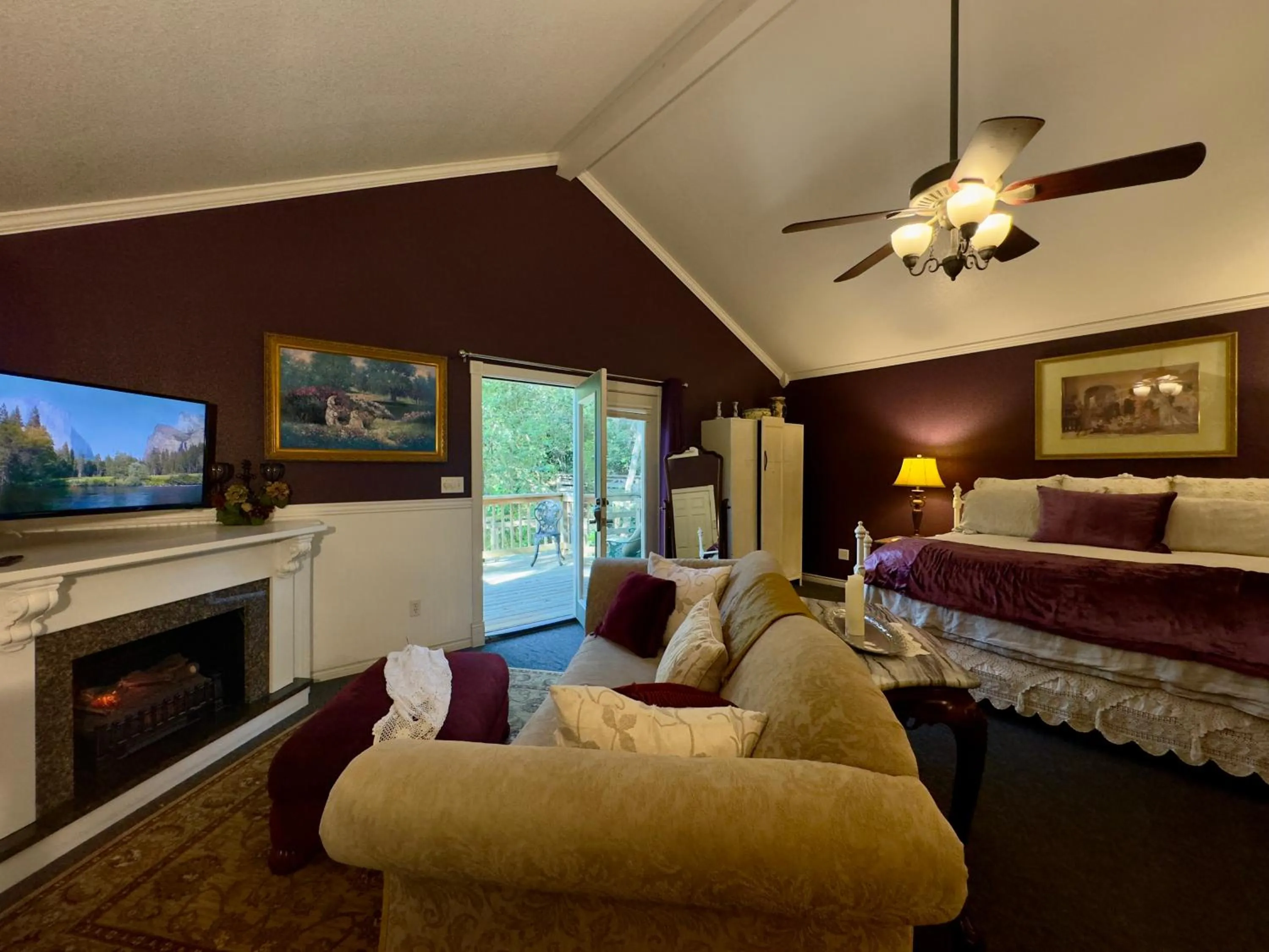 Property building in Bed and Breakfast on White Rock Creek