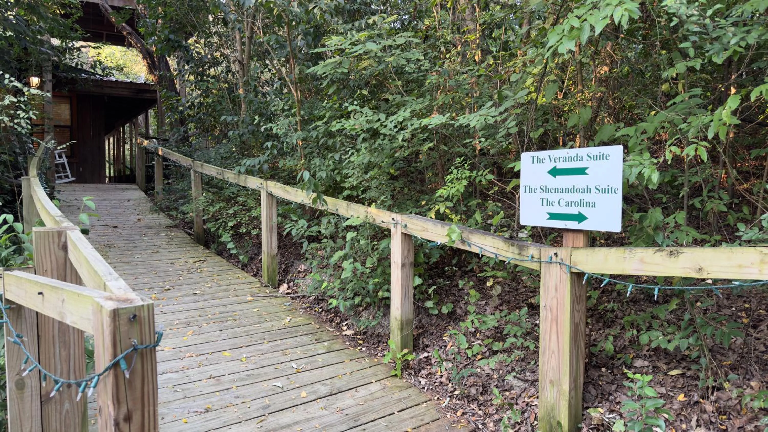 Property building in Bed and Breakfast on White Rock Creek