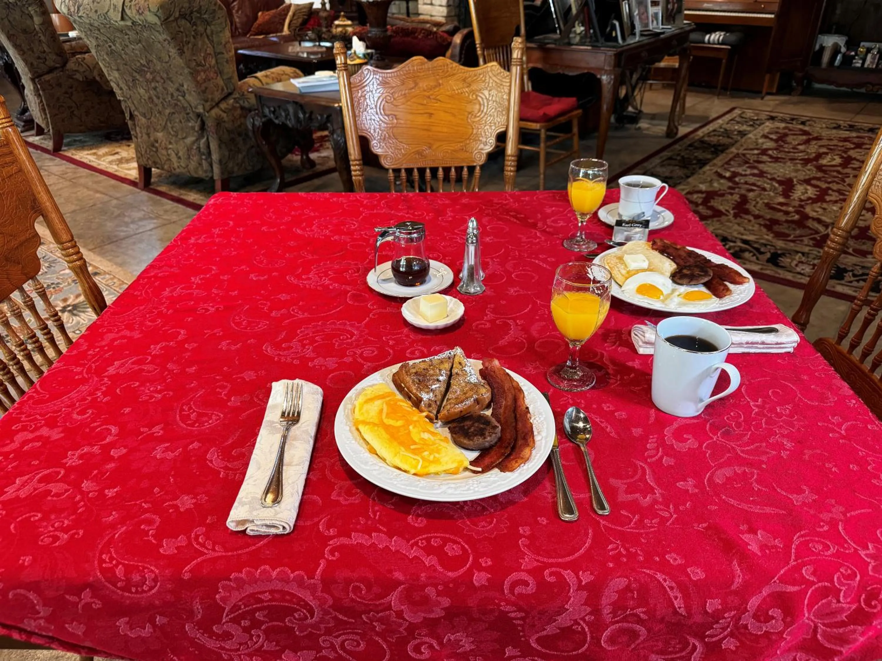 Property building in Bed and Breakfast on White Rock Creek