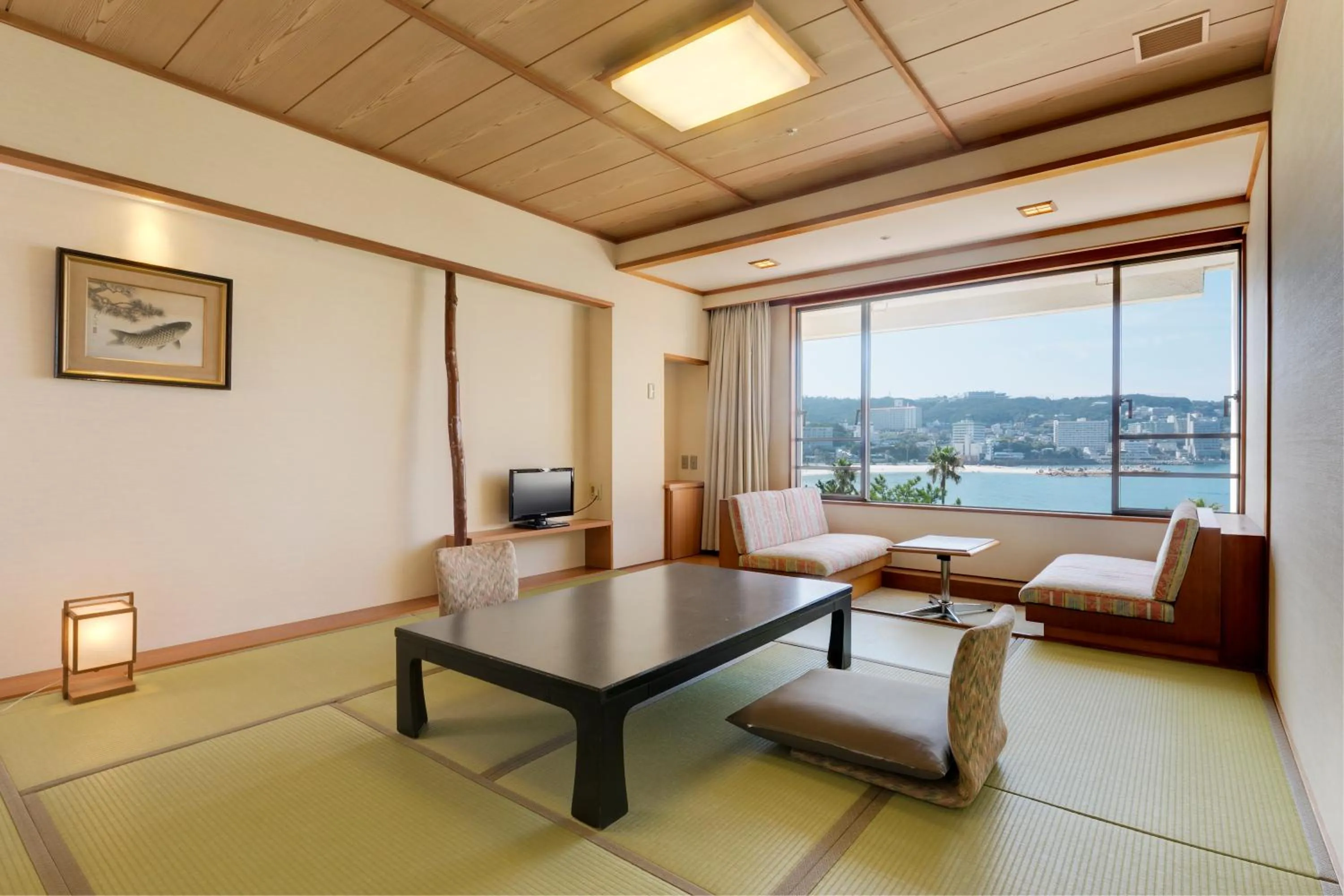 Standard Japanese Room with Ocean View - Non-Smoking in Shiraraso Grand Hotel