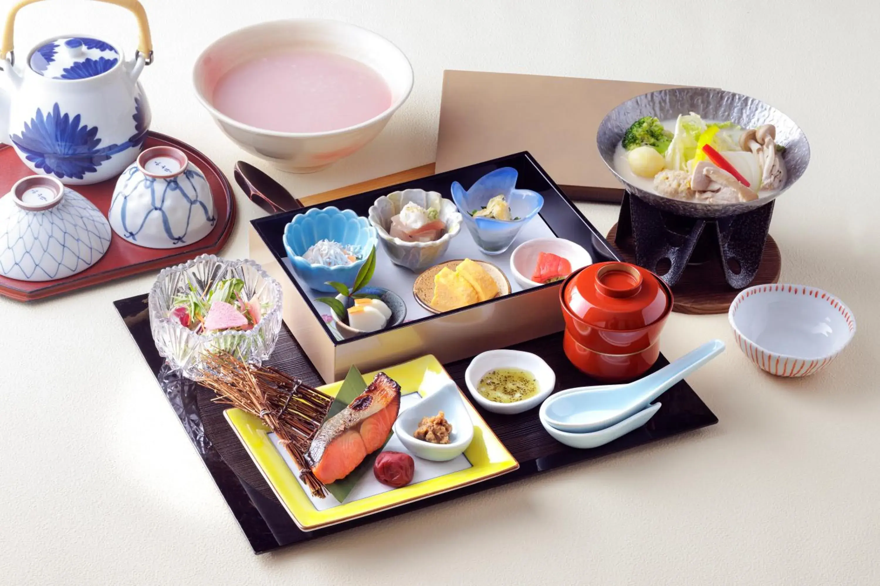 Breakfast in Shiraraso Grand Hotel Breakfast in Shiraraso Grand Hotel