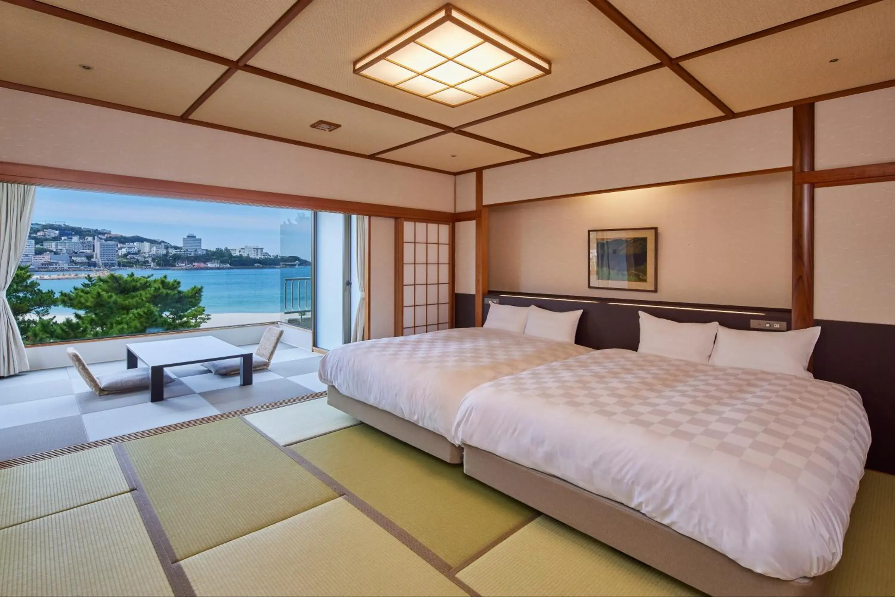 Superior Japanese Room with Twin Bed - Half Board Included (Meals at Banquet Hall) in Shiraraso Grand Hotel Superior Japanese Room with Twin Bed - Half Board Included (Meals at Banquet Hall) in Shiraraso Grand Hotel