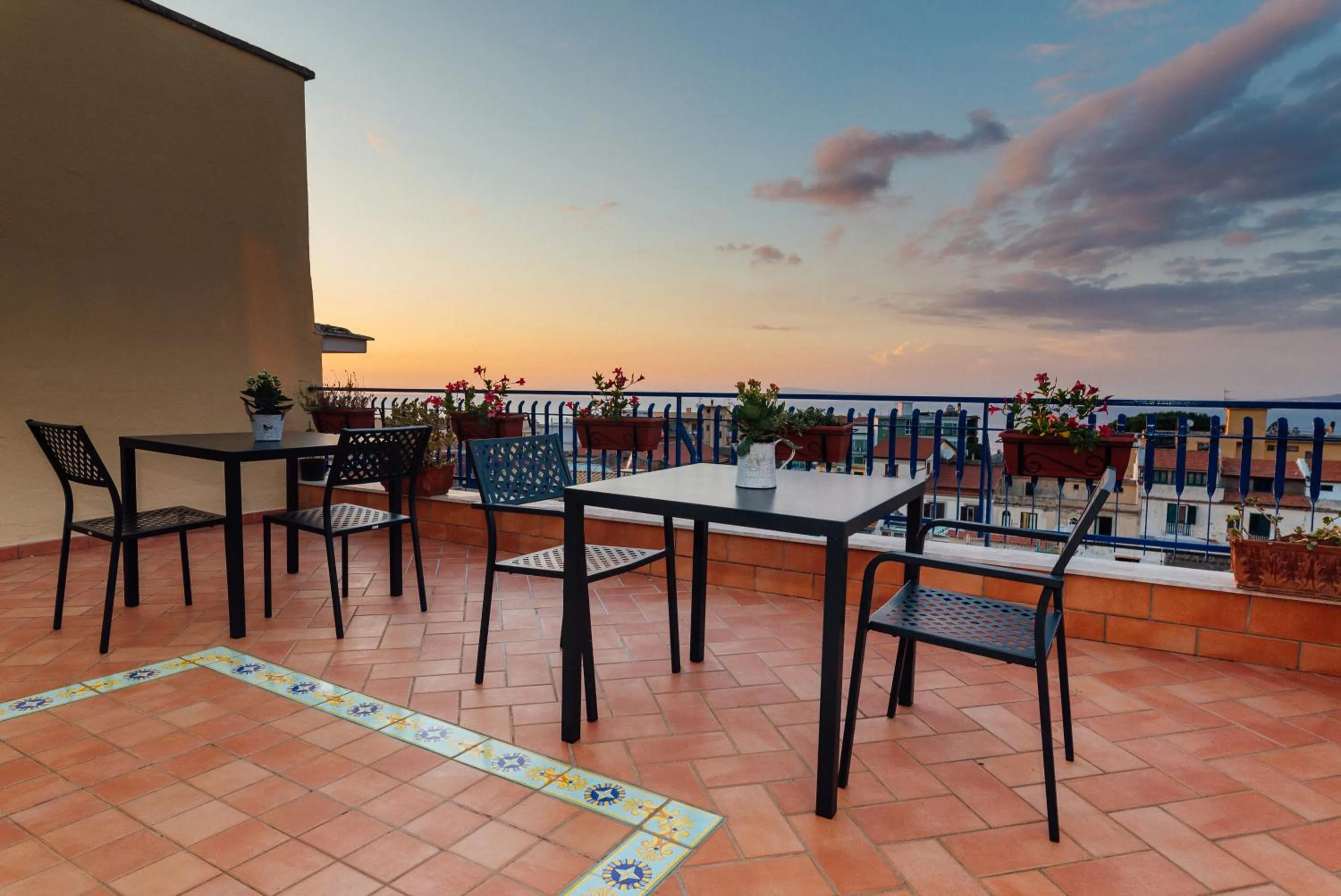 Balcony/Terrace in Vista Mare B&B
