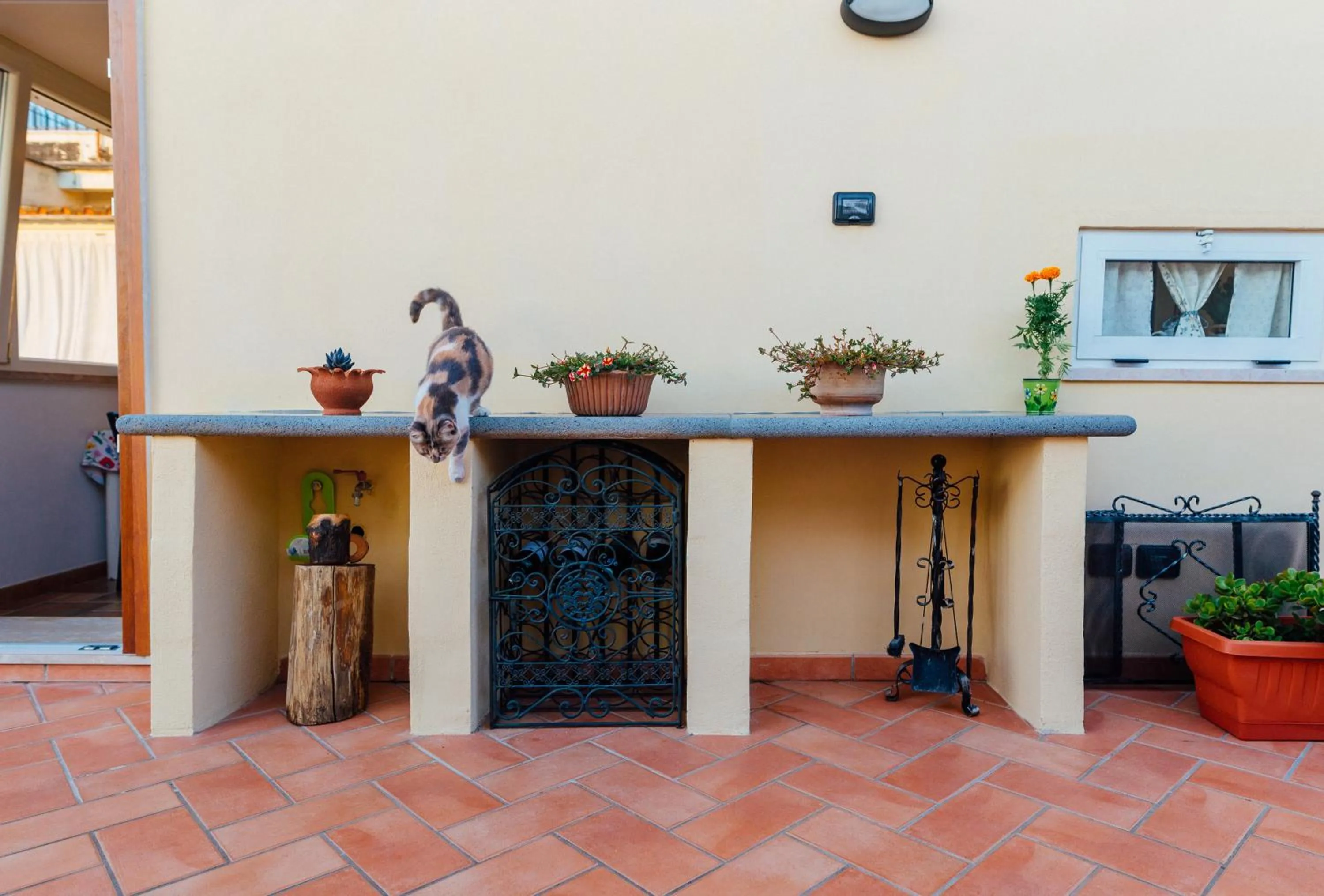 Balcony/Terrace in Vista Mare B&B