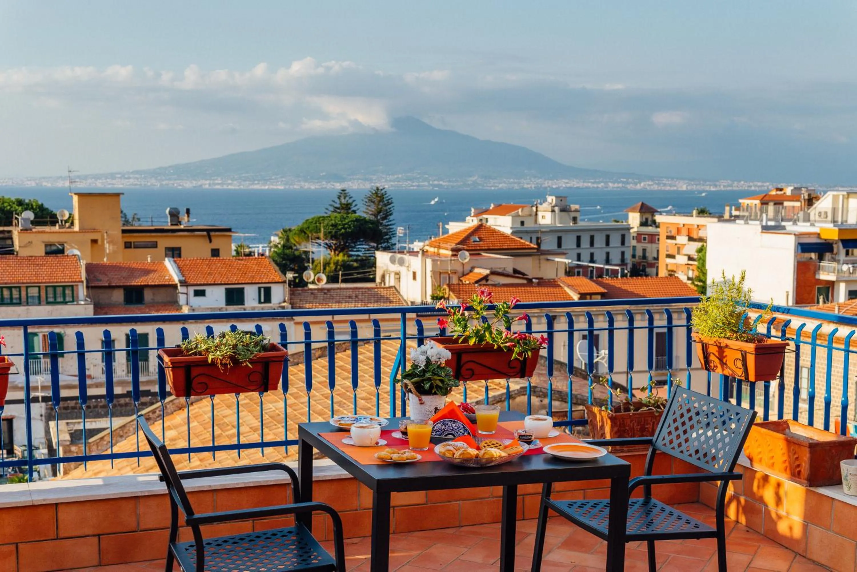 Balcony/Terrace in Vista Mare B&B
