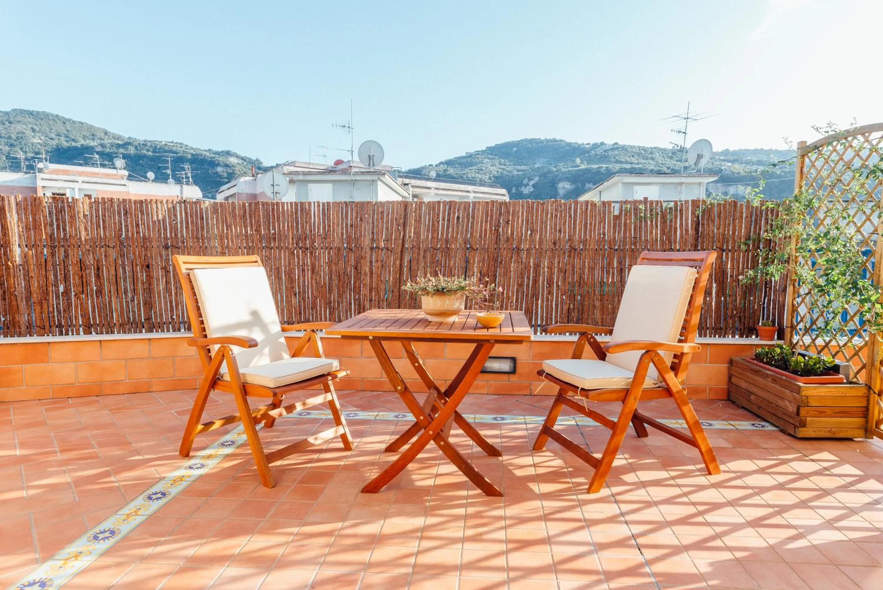 Balcony/Terrace in Vista Mare B&B