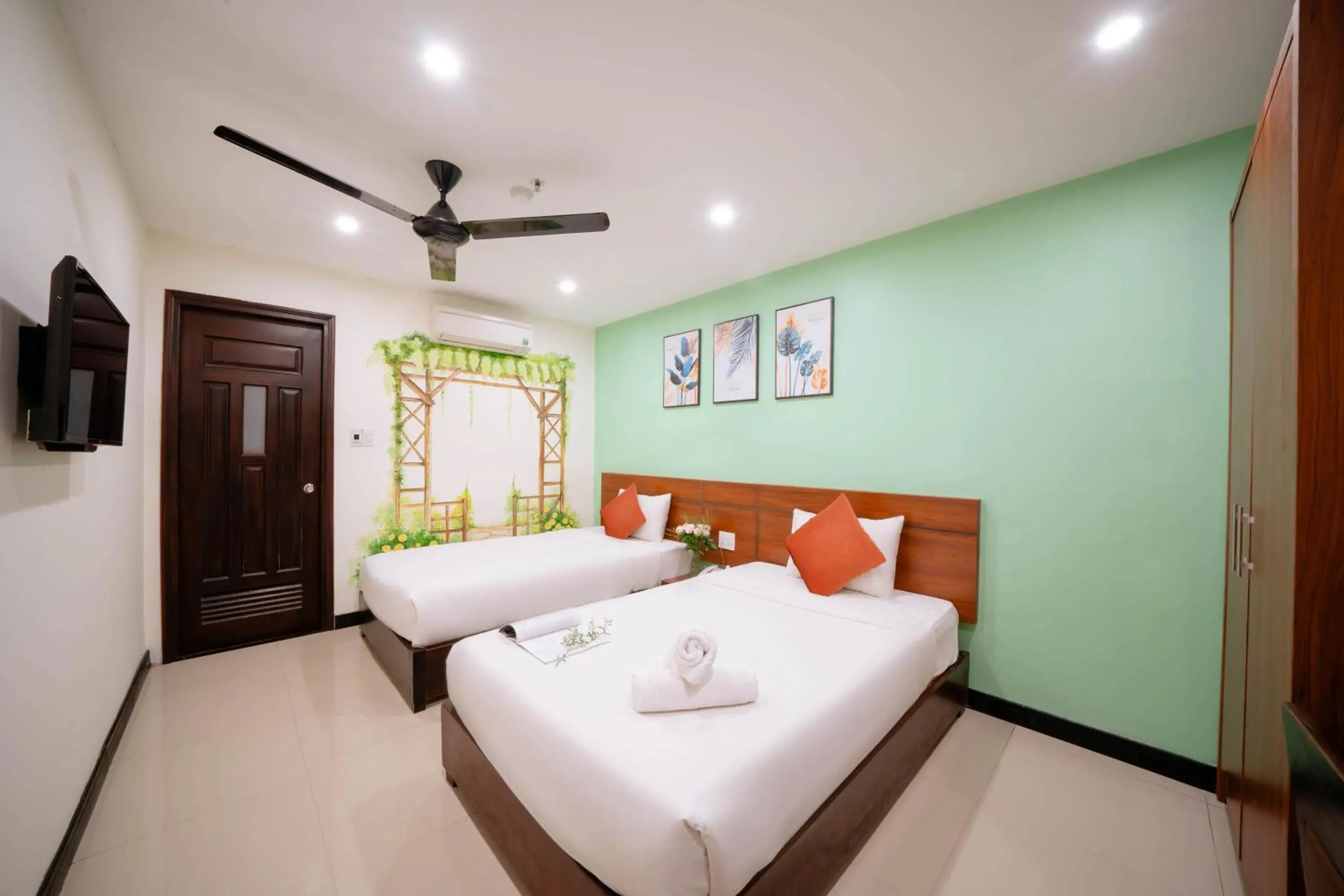 Bed in Quoc Cuong Center Da Nang Hotel by Haviland Bed in Quoc Cuong Center Da Nang Hotel by Haviland