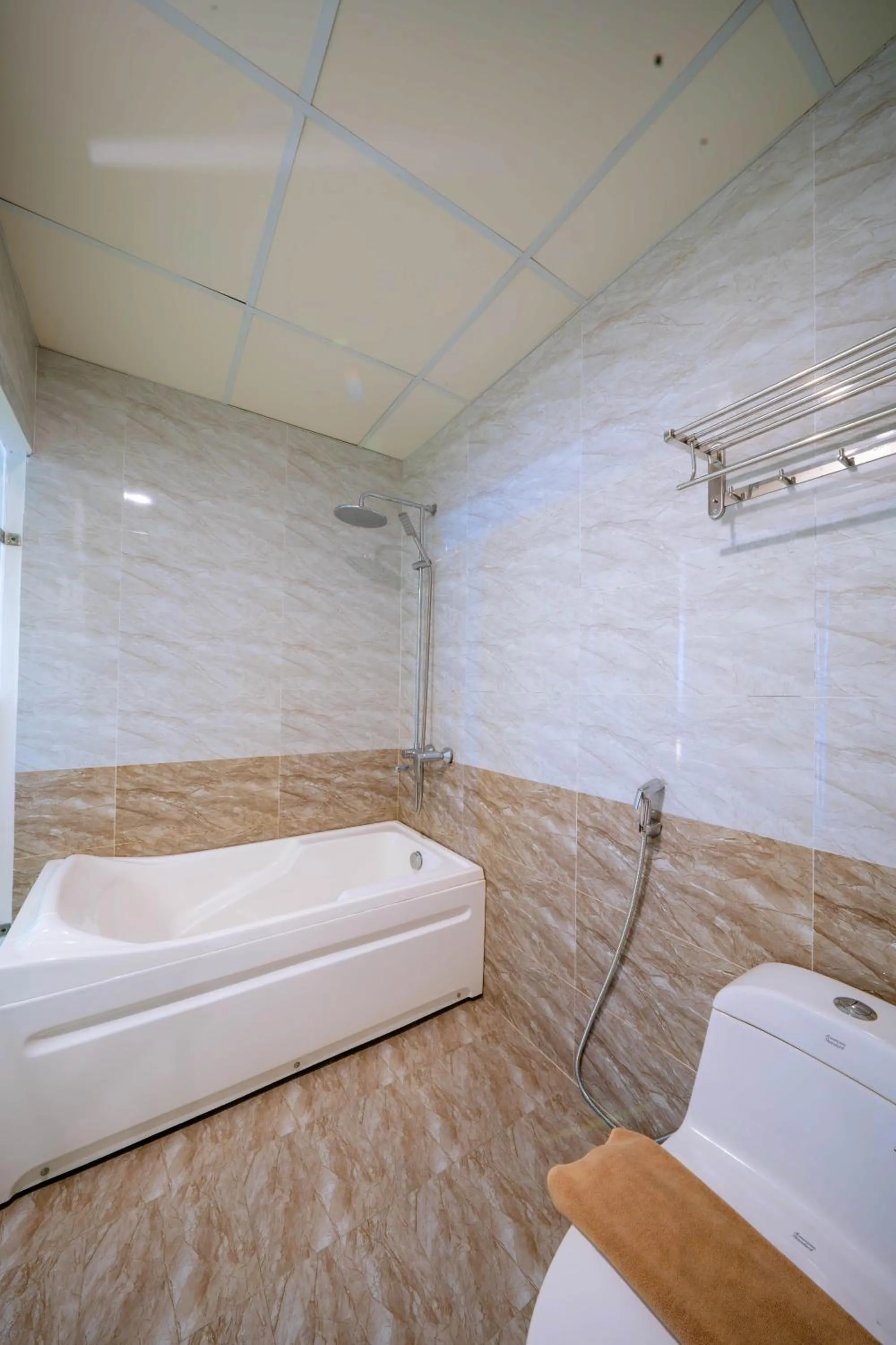 Toilet, Bed in Quoc Cuong Center Da Nang Hotel by Haviland