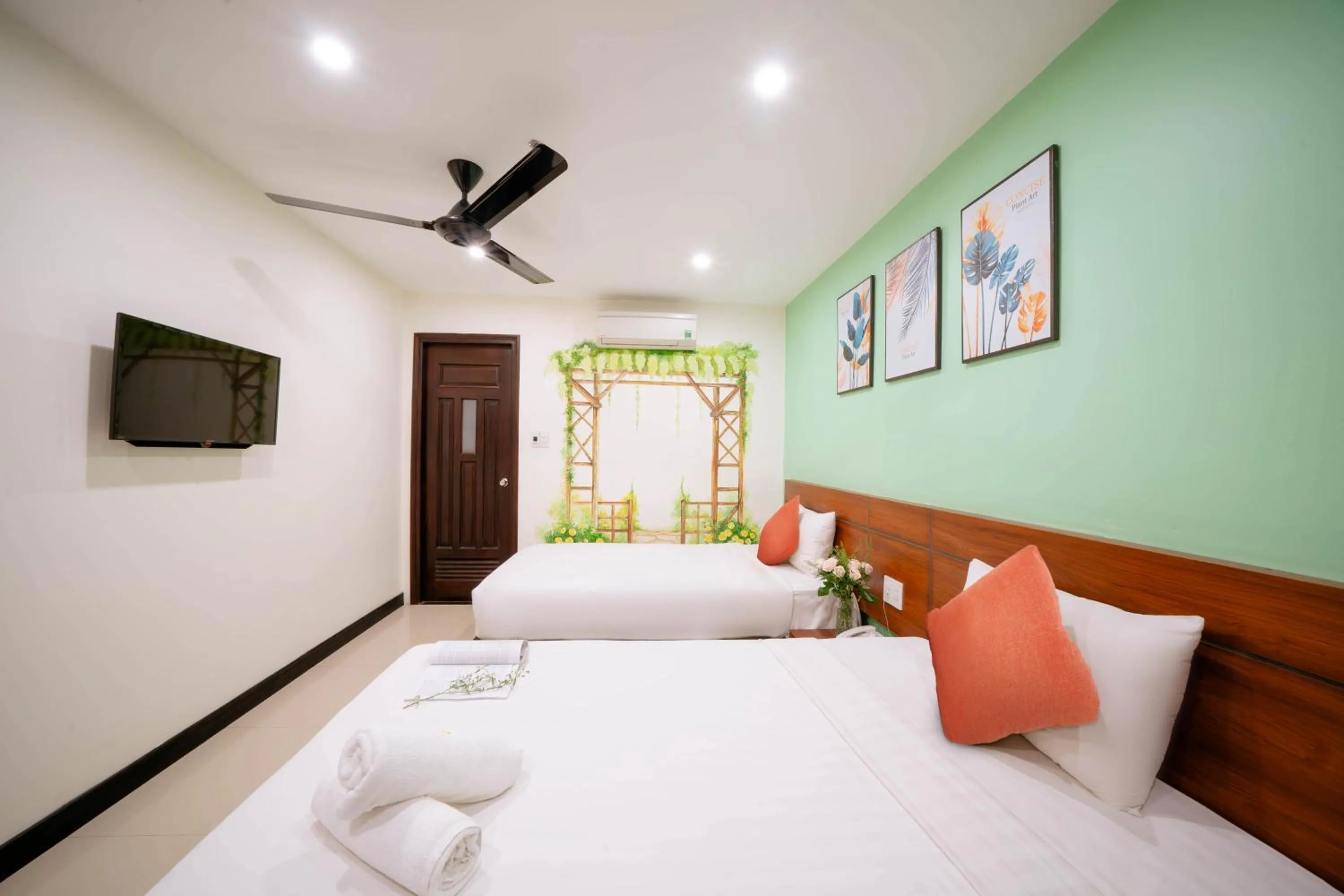 Bed in Quoc Cuong Center Da Nang Hotel by Haviland