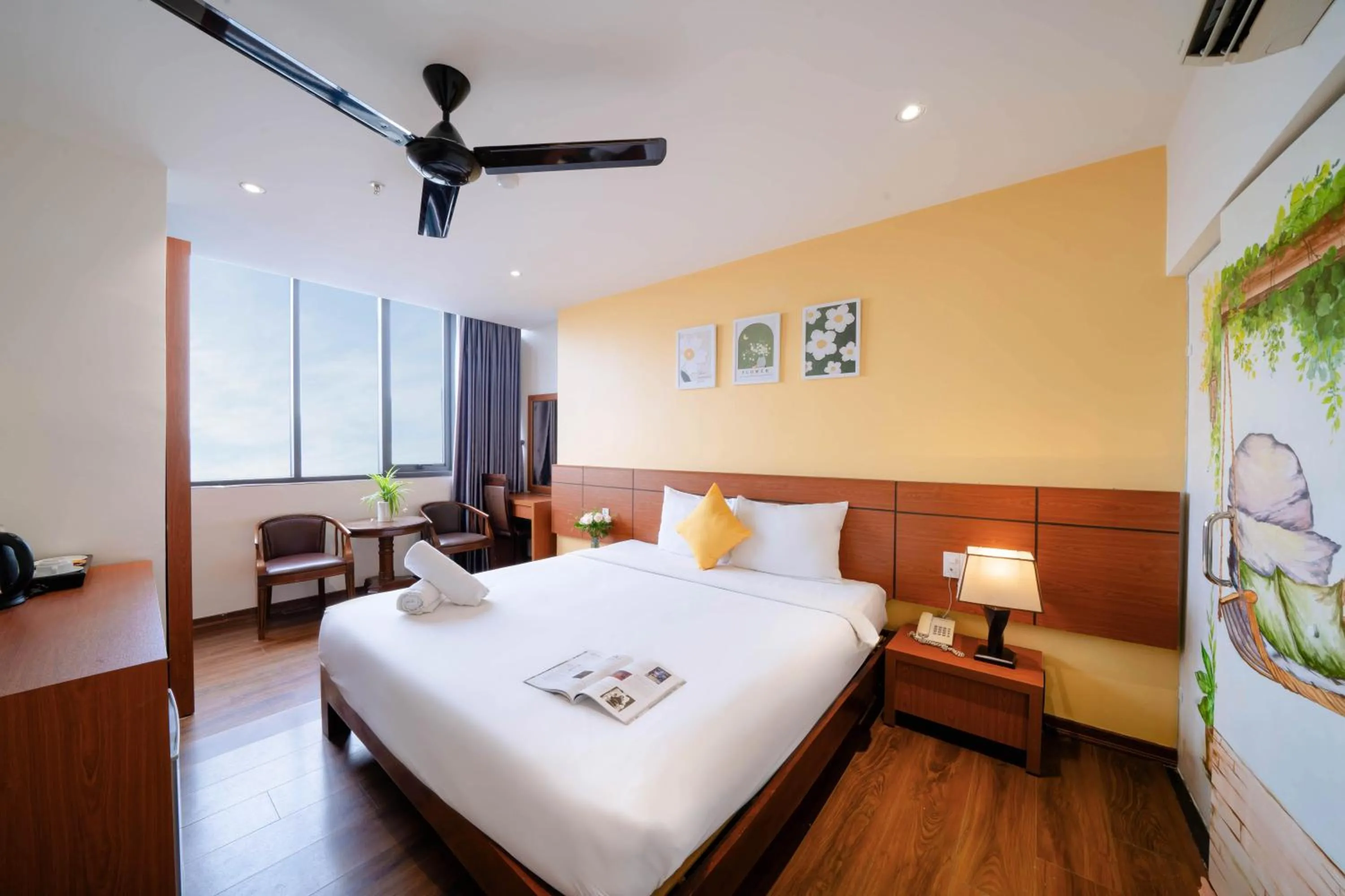 Bed in Quoc Cuong Center Da Nang Hotel by Haviland