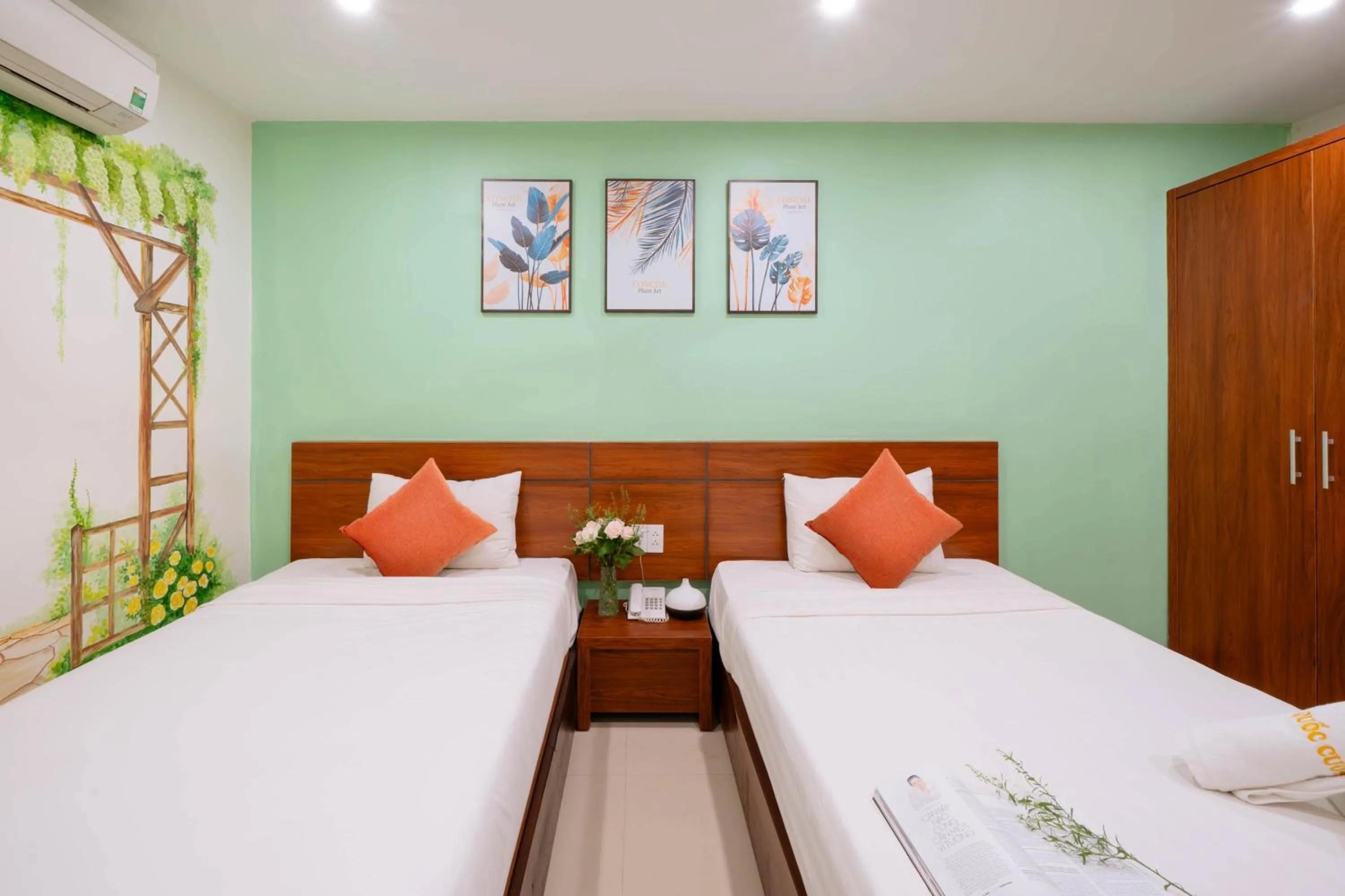 Bed in Quoc Cuong Center Da Nang Hotel by Haviland