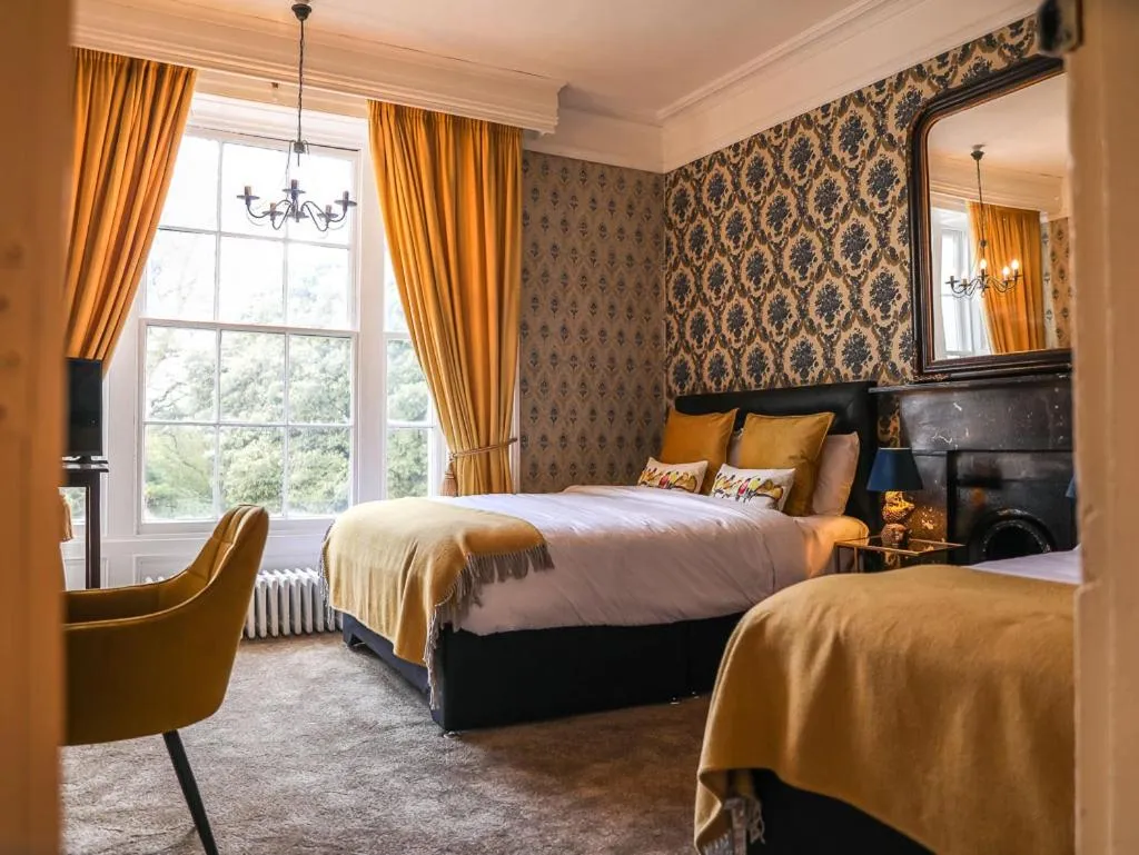 Bed in Springfort Hall Hotel