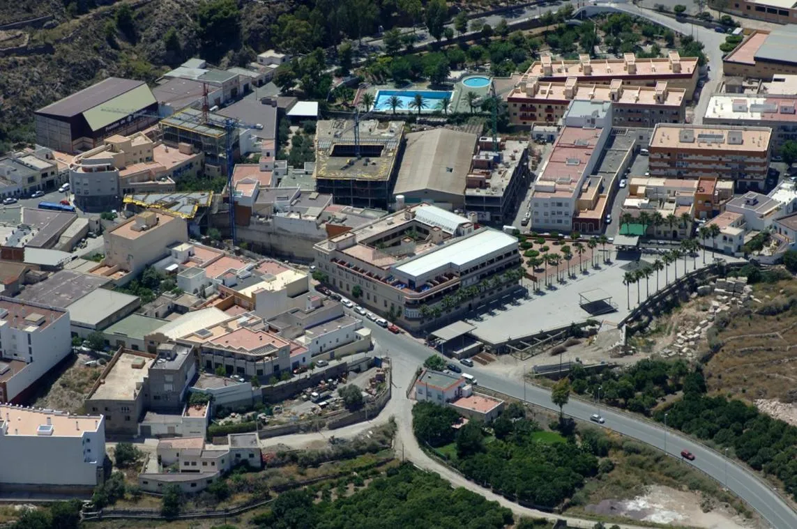 Bird's eye view in Balneario San Nicolas