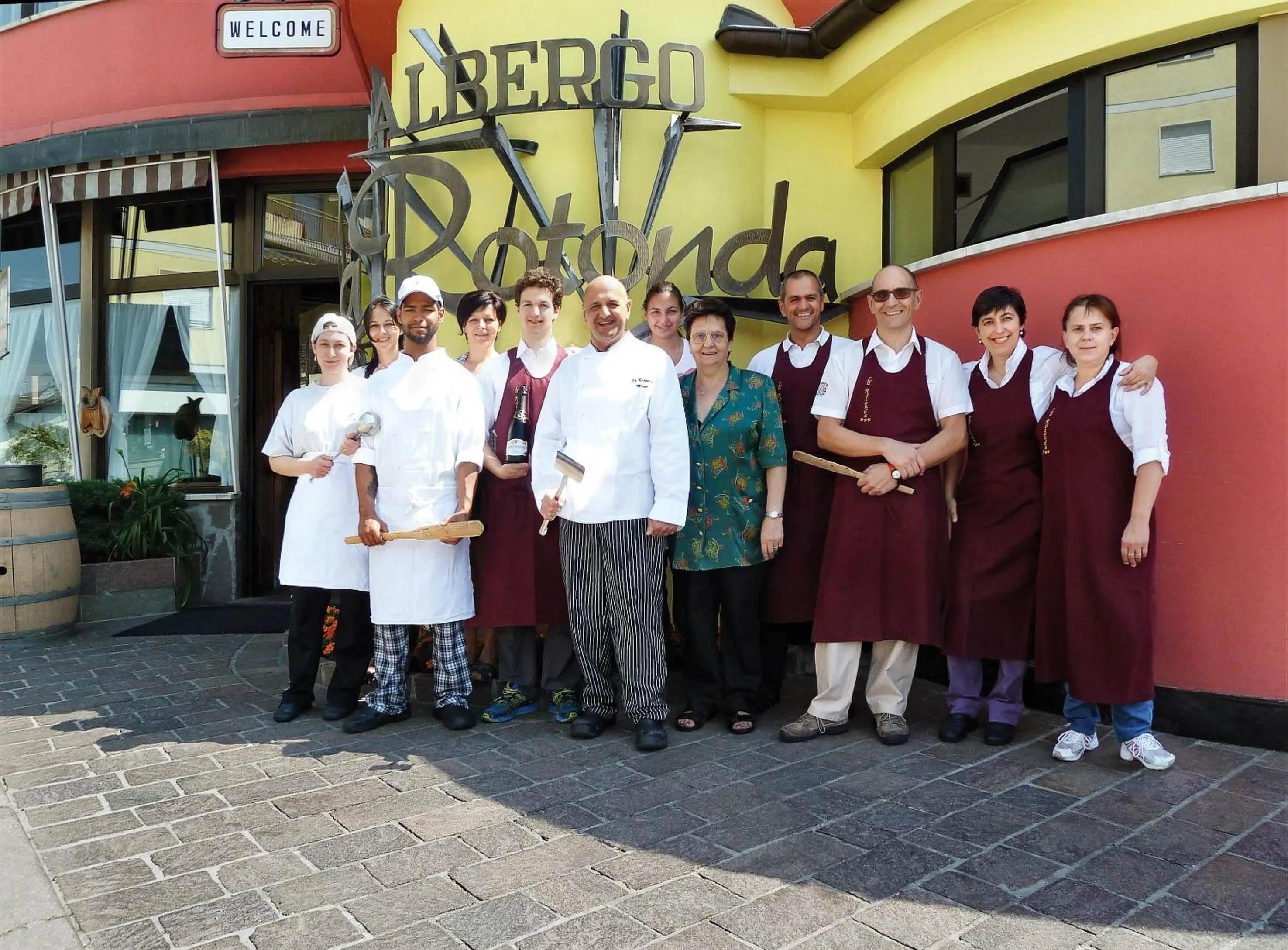 Staff in La Rotonda