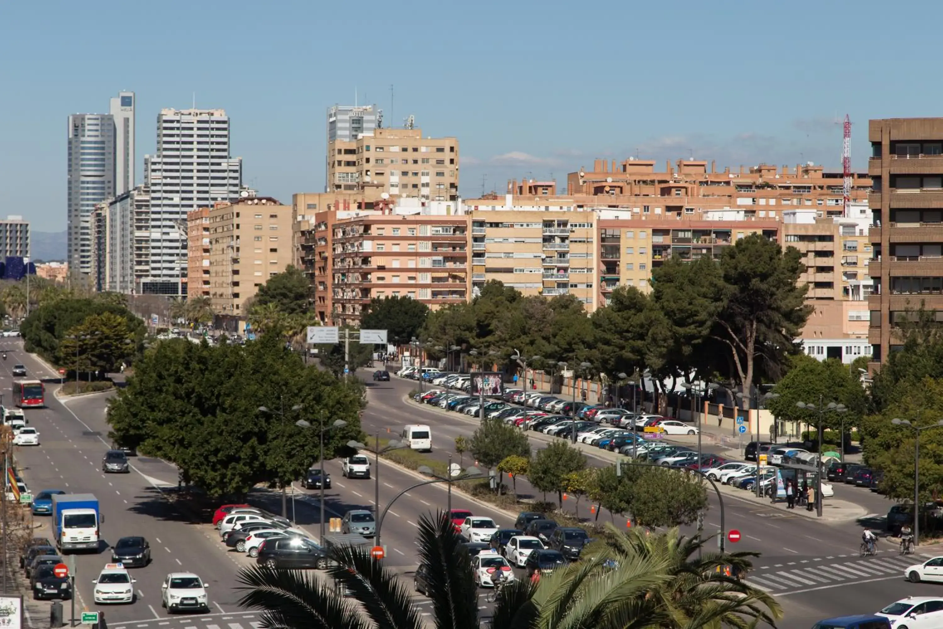 City view in Pio XII Apartments Valencia City view in Pio XII Apartments Valencia