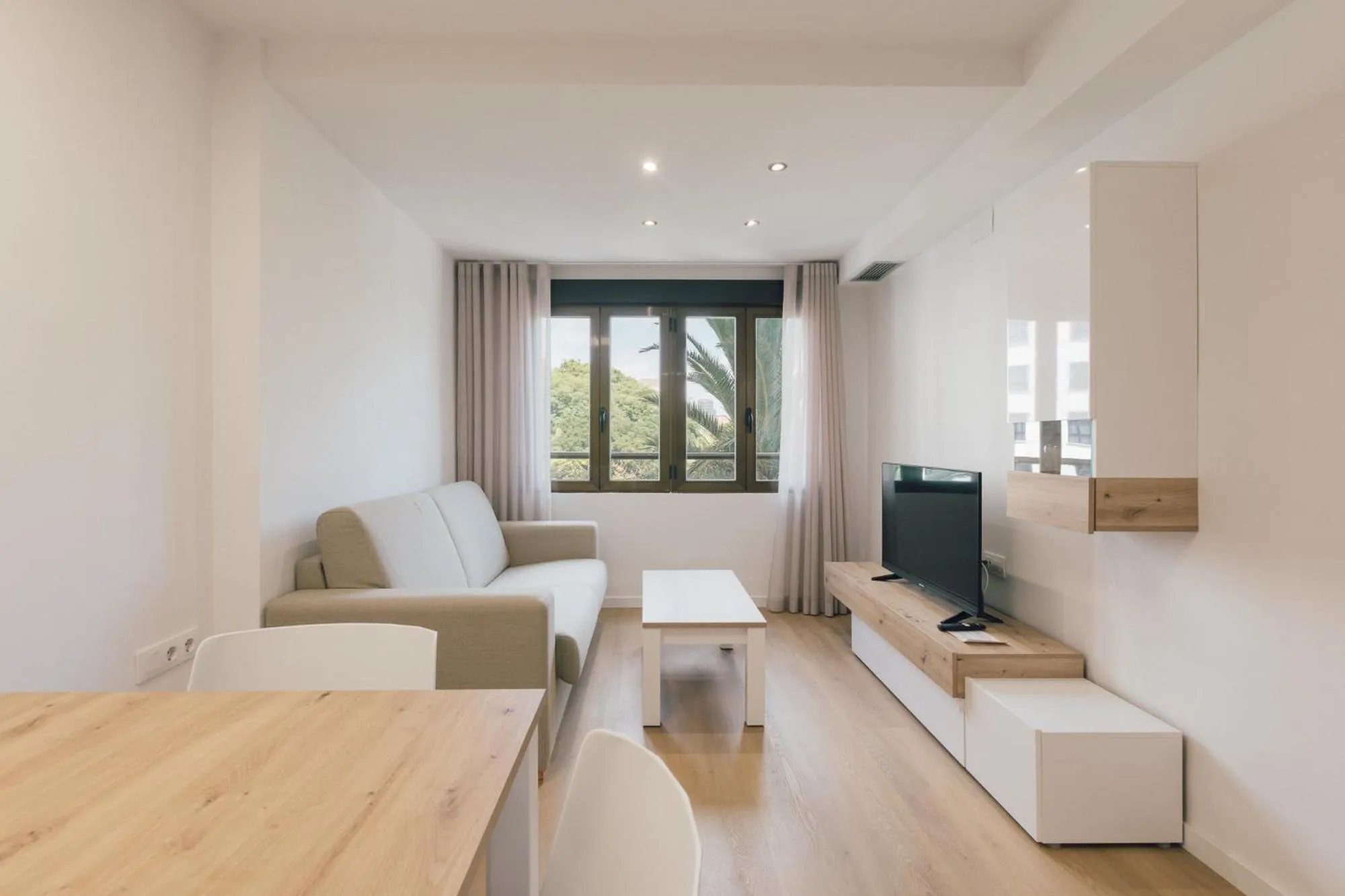 Living room in Pio XII Apartments Valencia